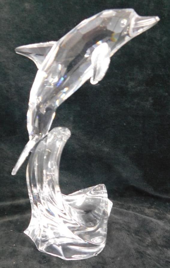 Swarovski Silver Crystal - Austria - Figurine - Maxi - Dolphin (1 of 6)
