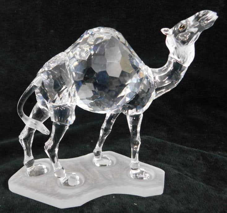 Swarovski Silver Crystal - Austria - Figurine - Camel (1 of 6)