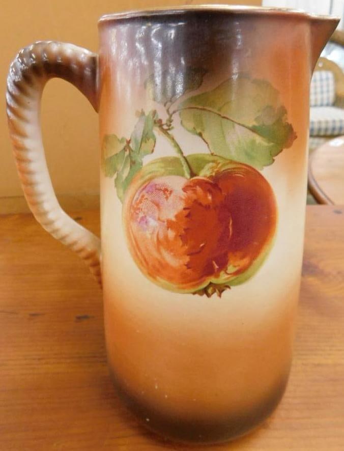 Gold Metal - Owen Minerva - Porcelain Pitcher - 8.5" x 6" x 4": See Photos For Condition and Details