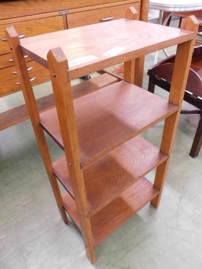 Vintage Wood Shelf - 36" x 14" x 11": See Photos For Condition and Details