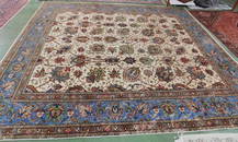 Tabriz Rug - 9'9" x 10'9"
