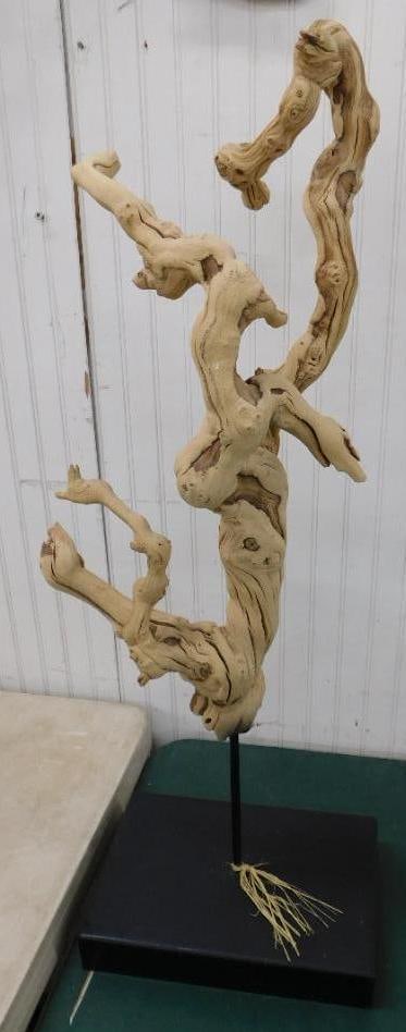 Modern Driftwood Art - 33.5" x 12" x 8": See Photos for Condition and Details