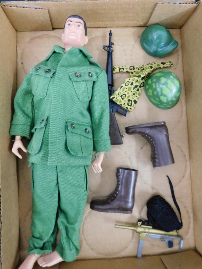 Vintage G.I. Joe Figure with Uniform and Accessories (1 of 9)