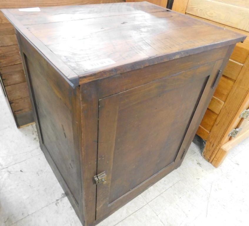 Primitive 1 Door Cabinet with Shelf - 29" x 27" x 21" (1 of 7)