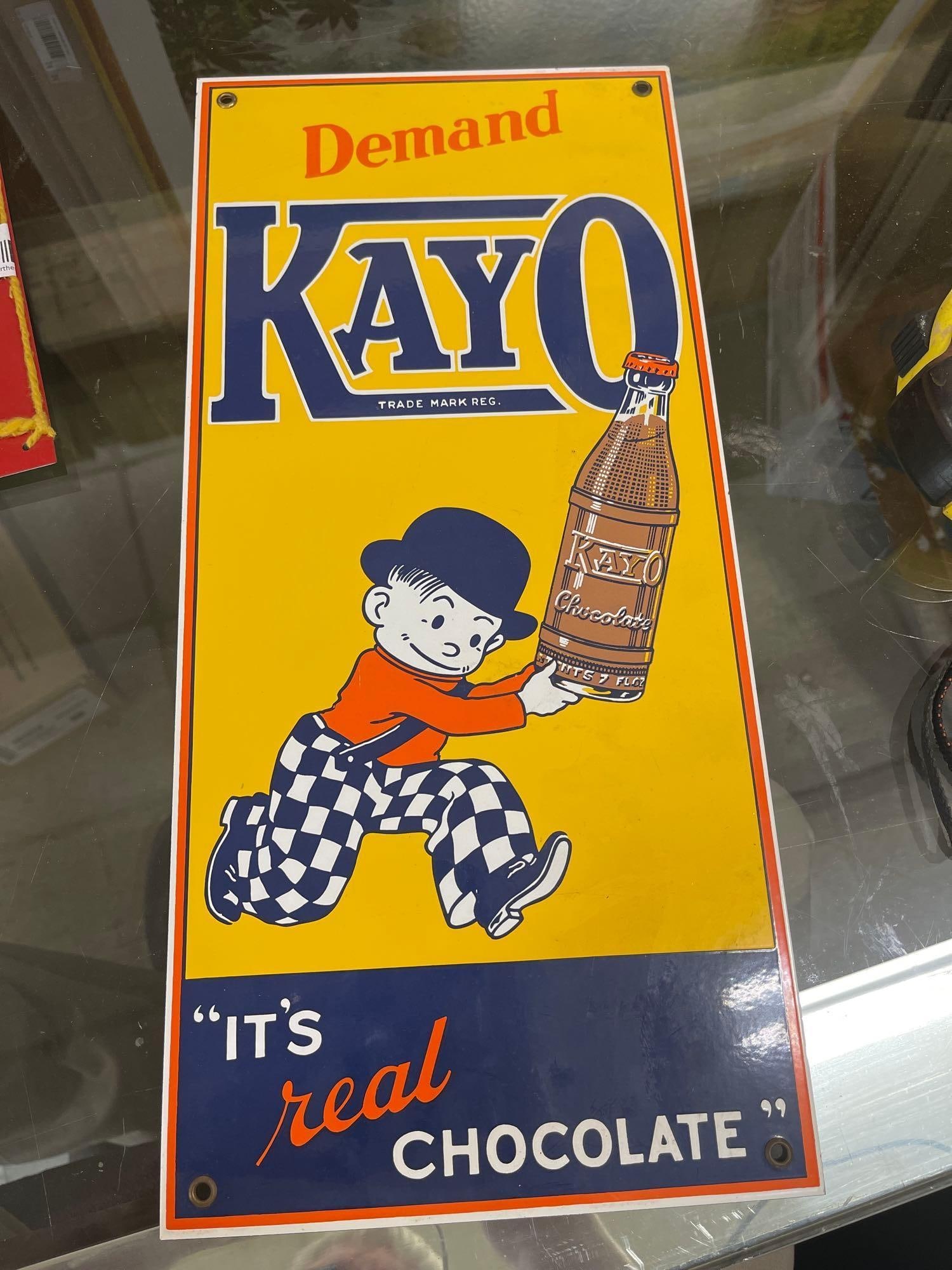 Demand Kayo Its Real Chocolate: 8 X 17.25 