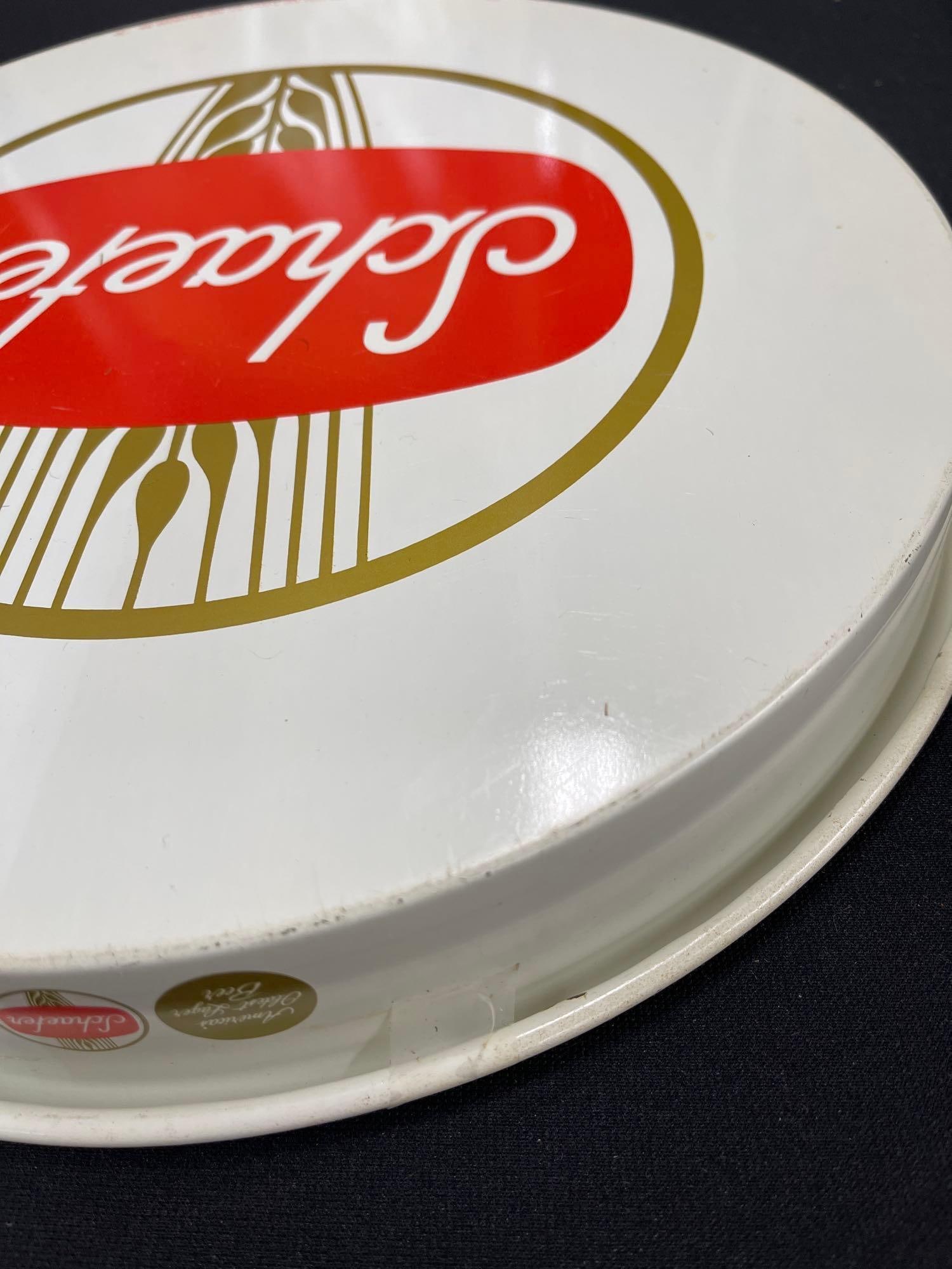 2 Schaefer Americas Oldest Lager Beer Trays - 14