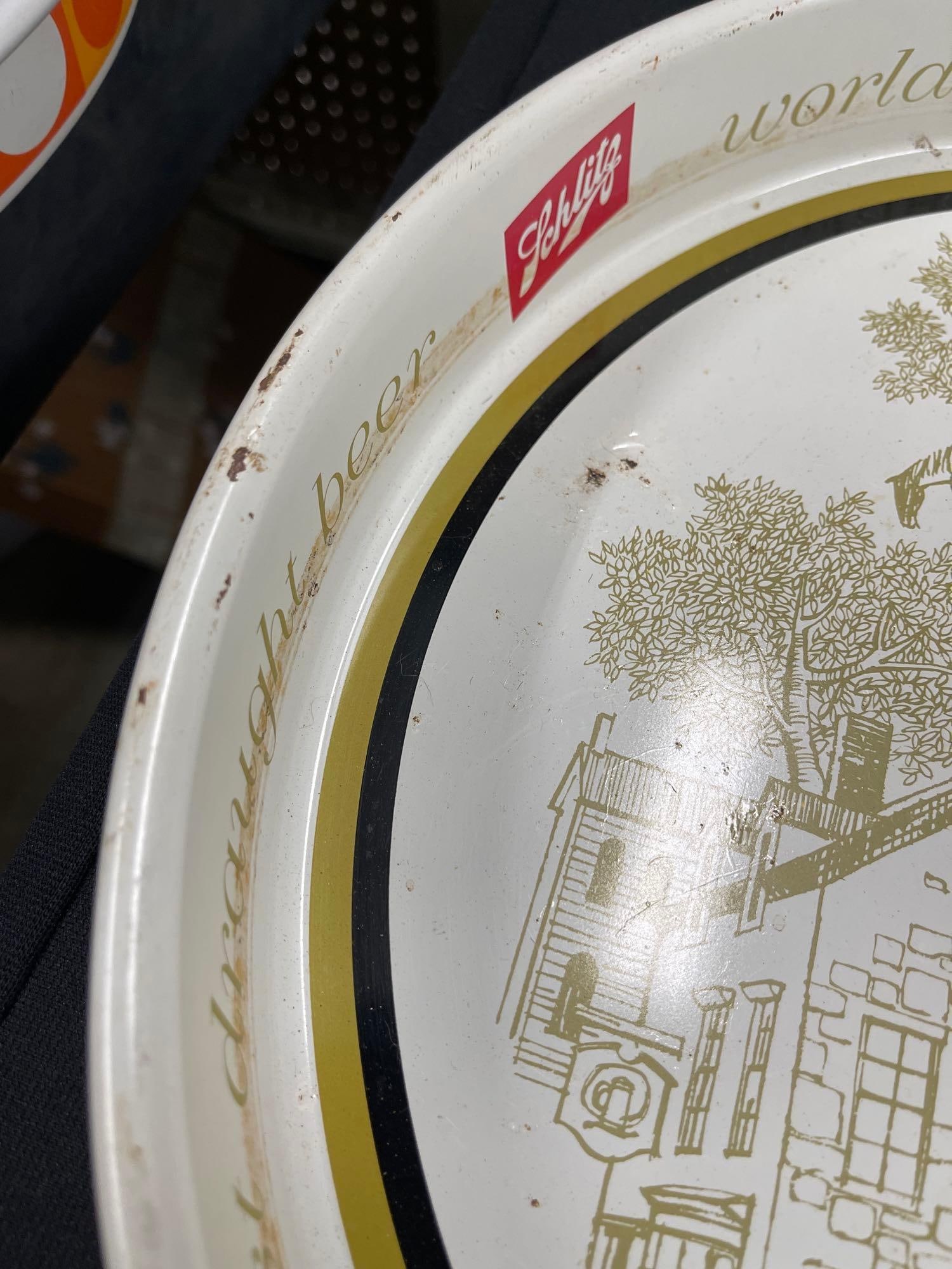 2 Schlitz Beer Trays - 11