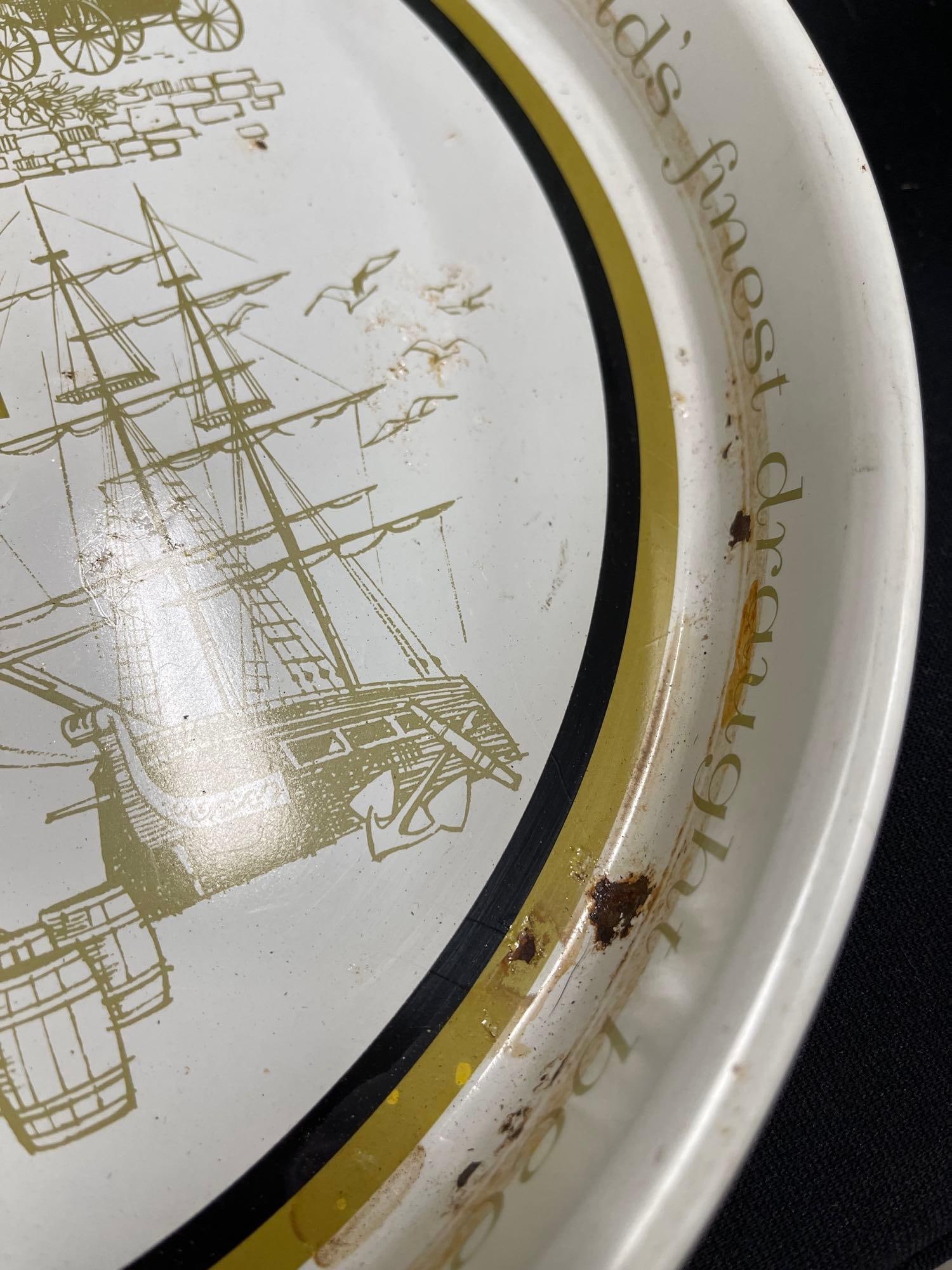 2 Schlitz Beer Trays - 12