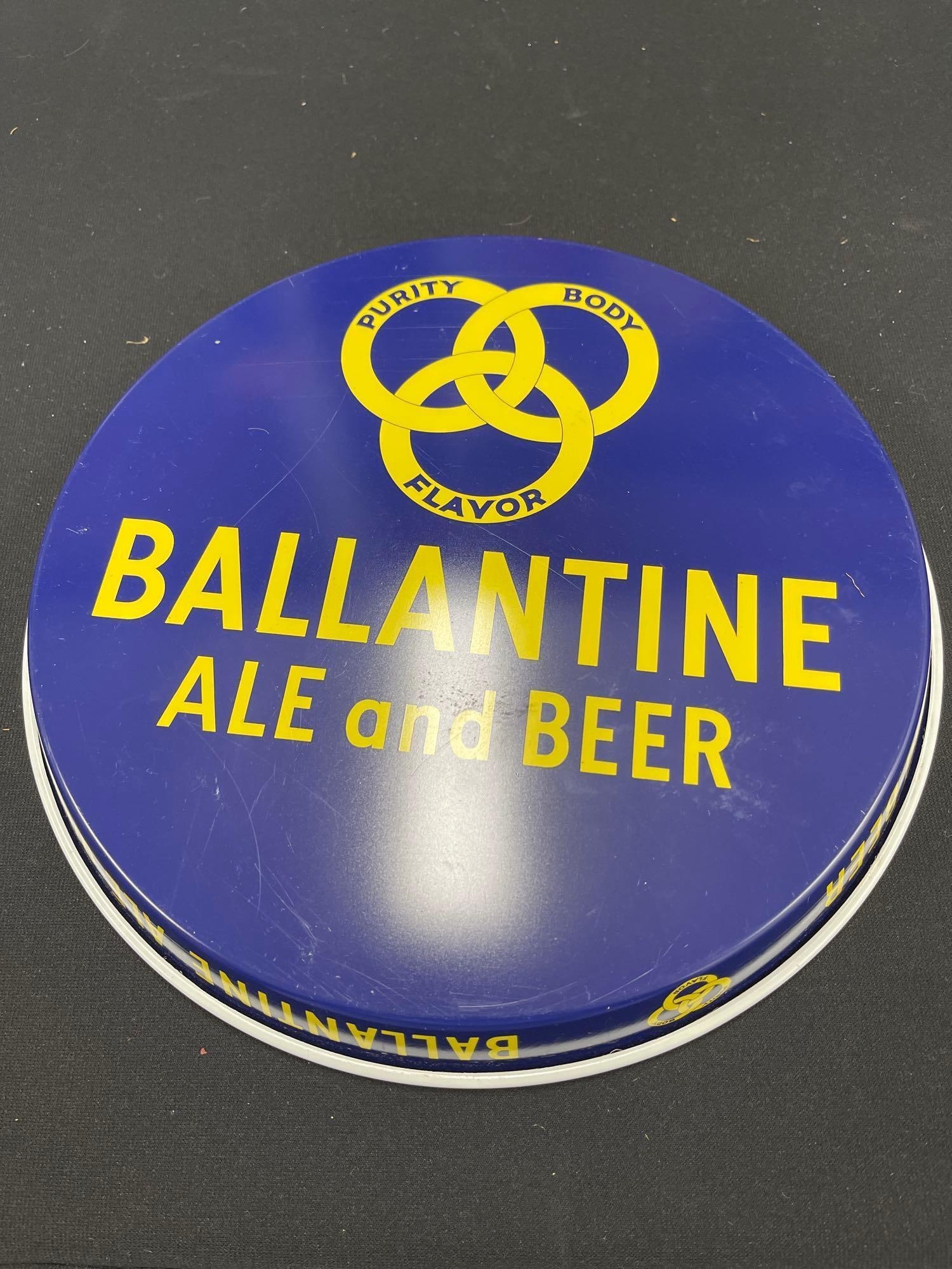 2 Ballantine Beer Trays - 10
