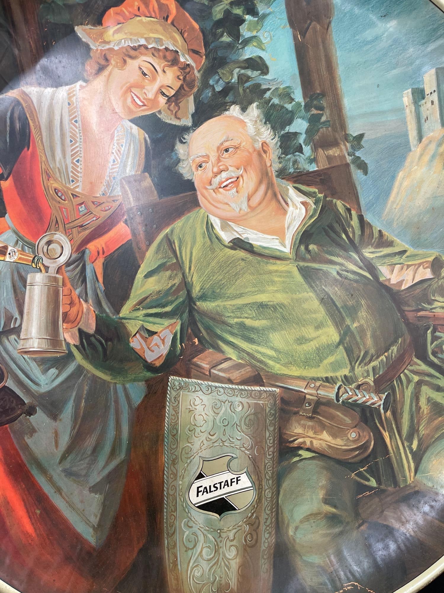 Large Falstaff Beer Tray - 4