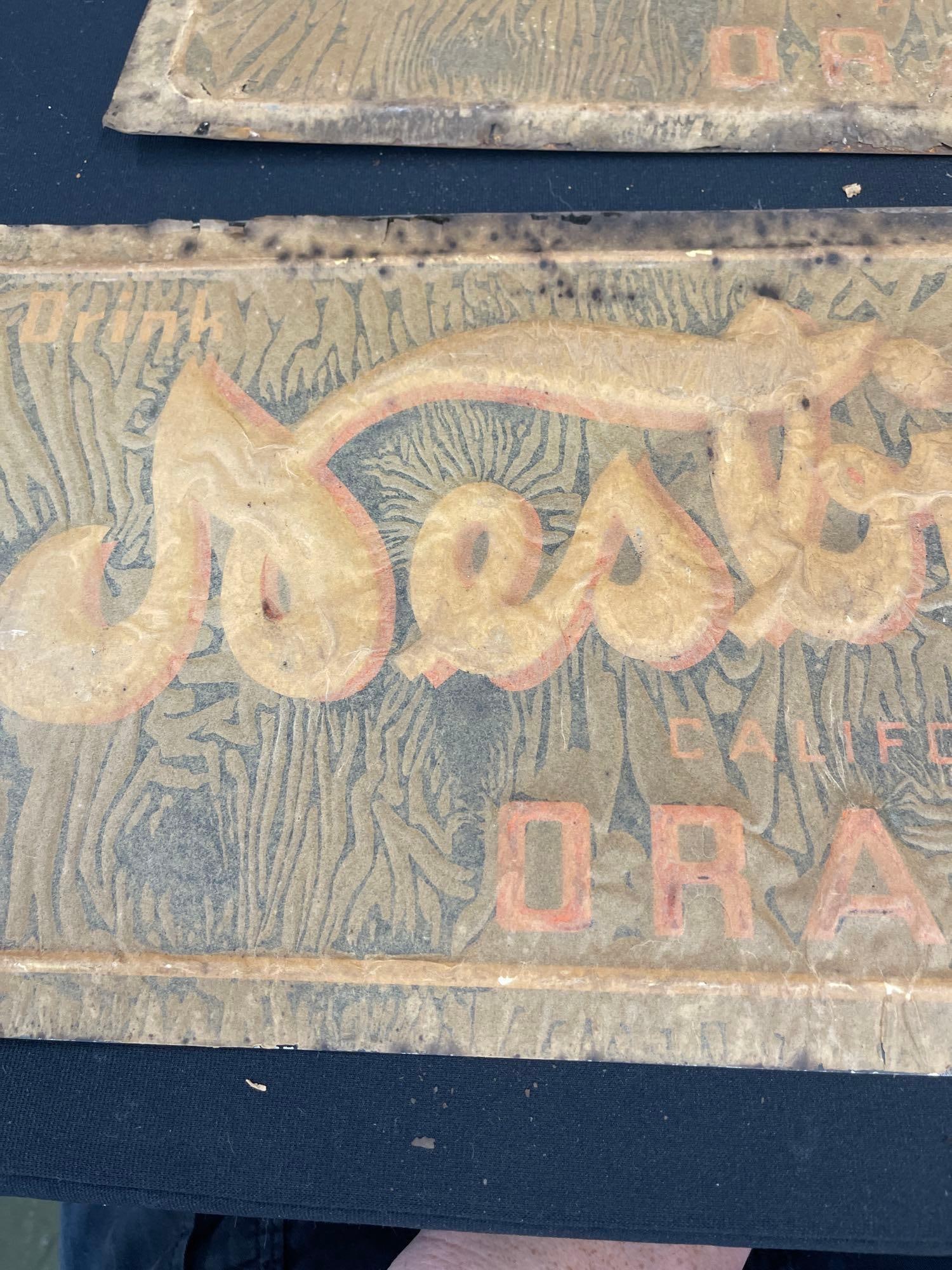 3 Nesbitts Orange Signs - 11