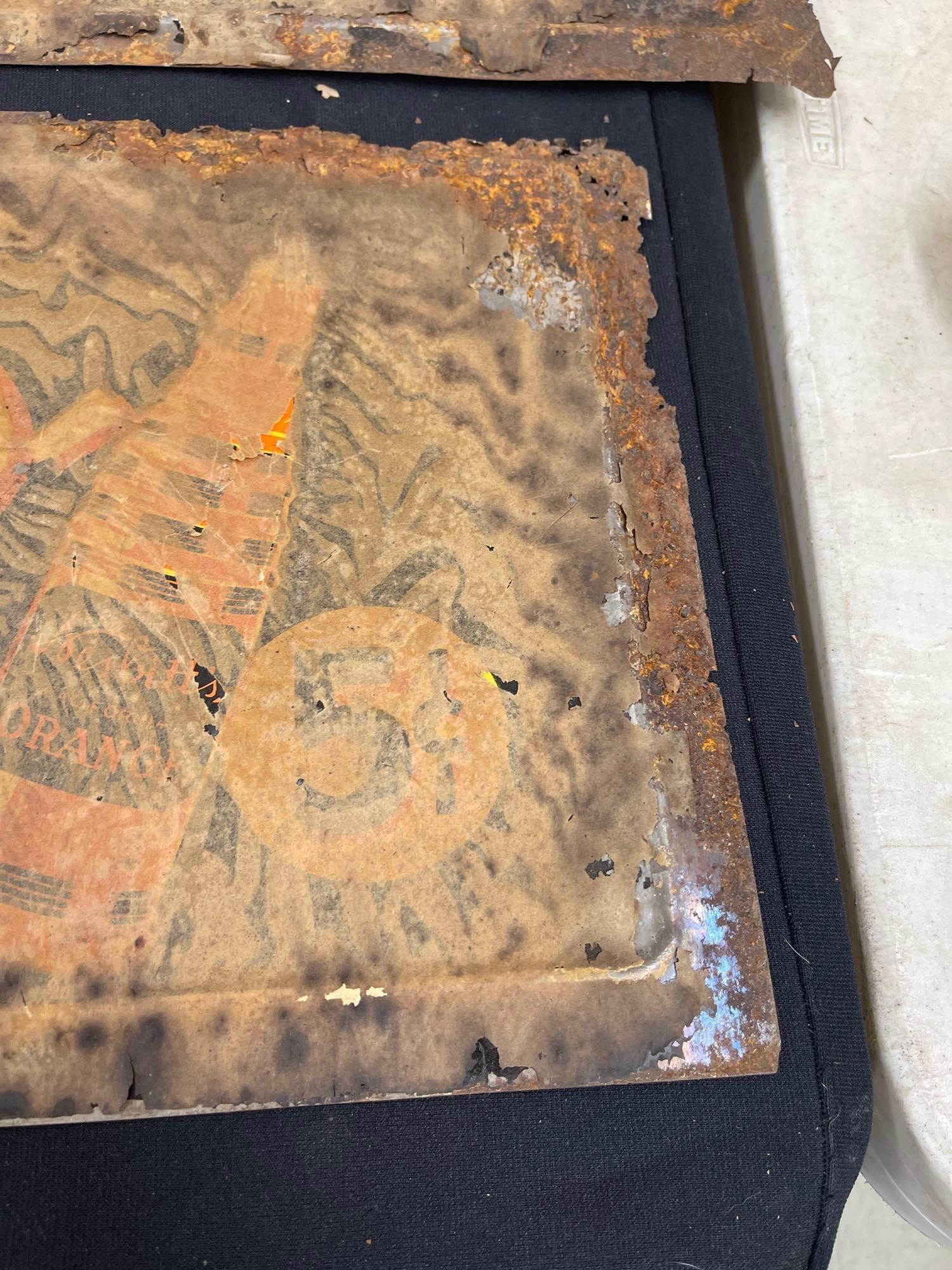 3 Nesbitts Orange Signs - 13