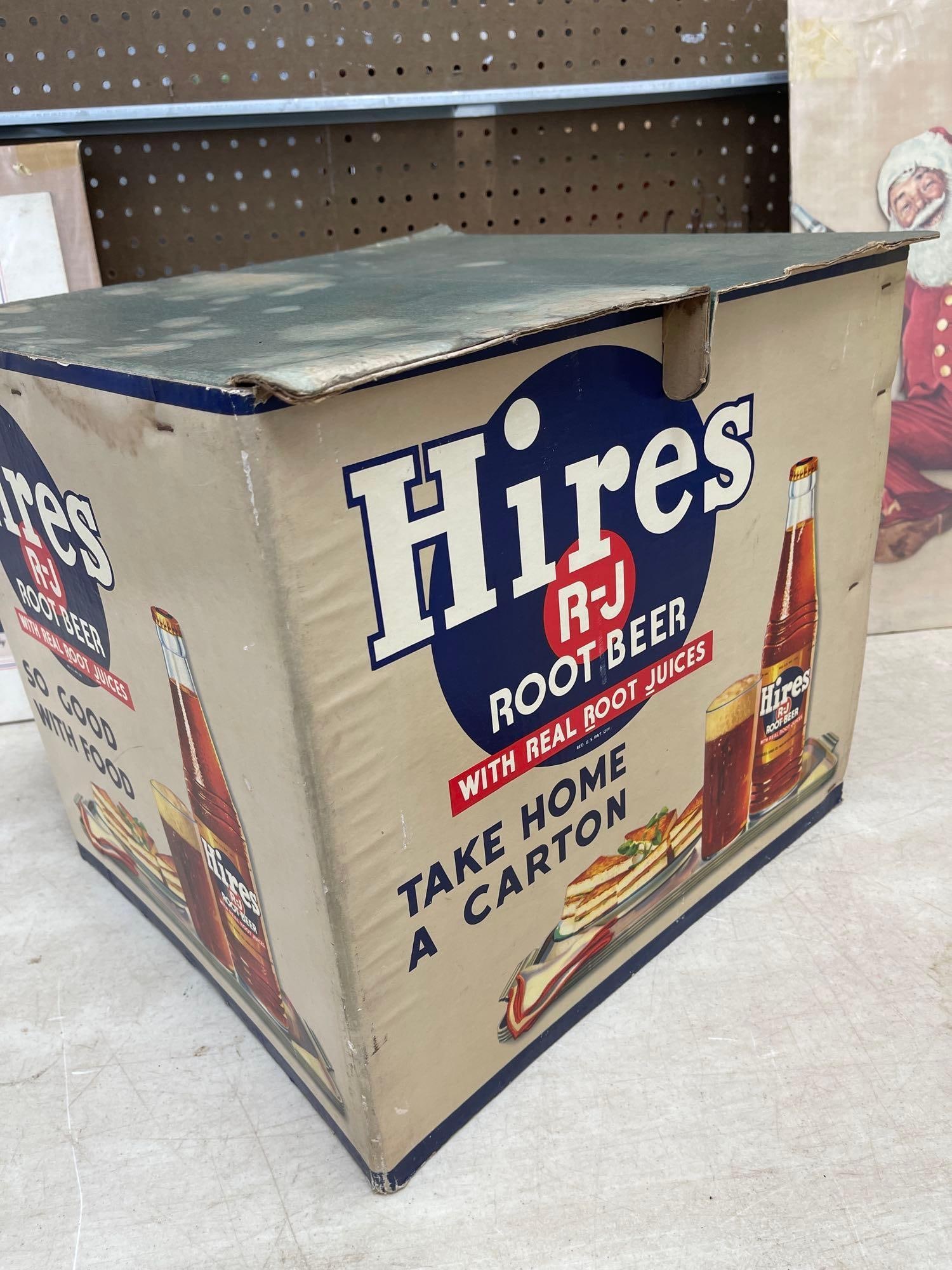 Hires Root Beer Advertising display Box - 2