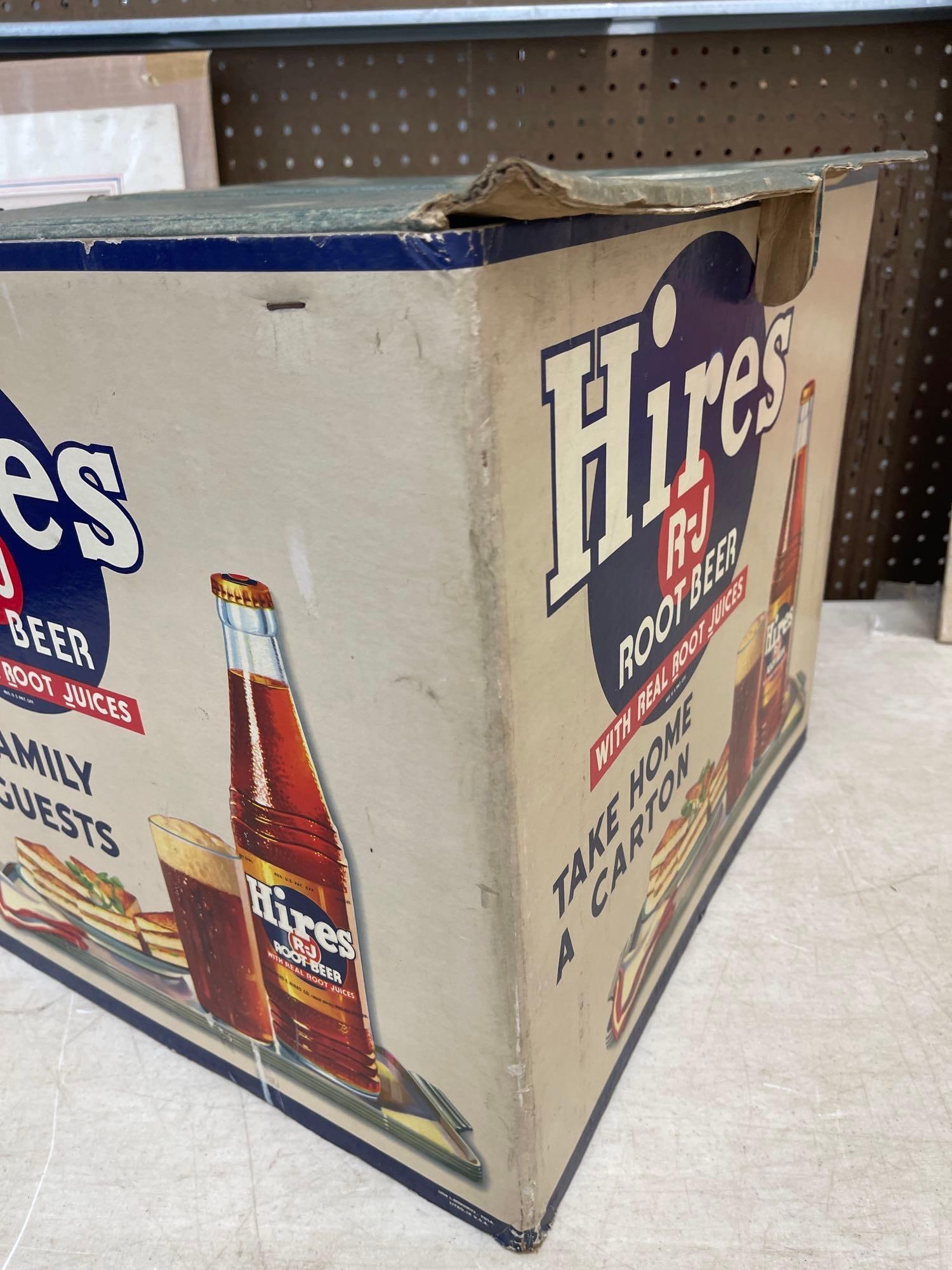 Hires Root Beer Advertising display Box - 4