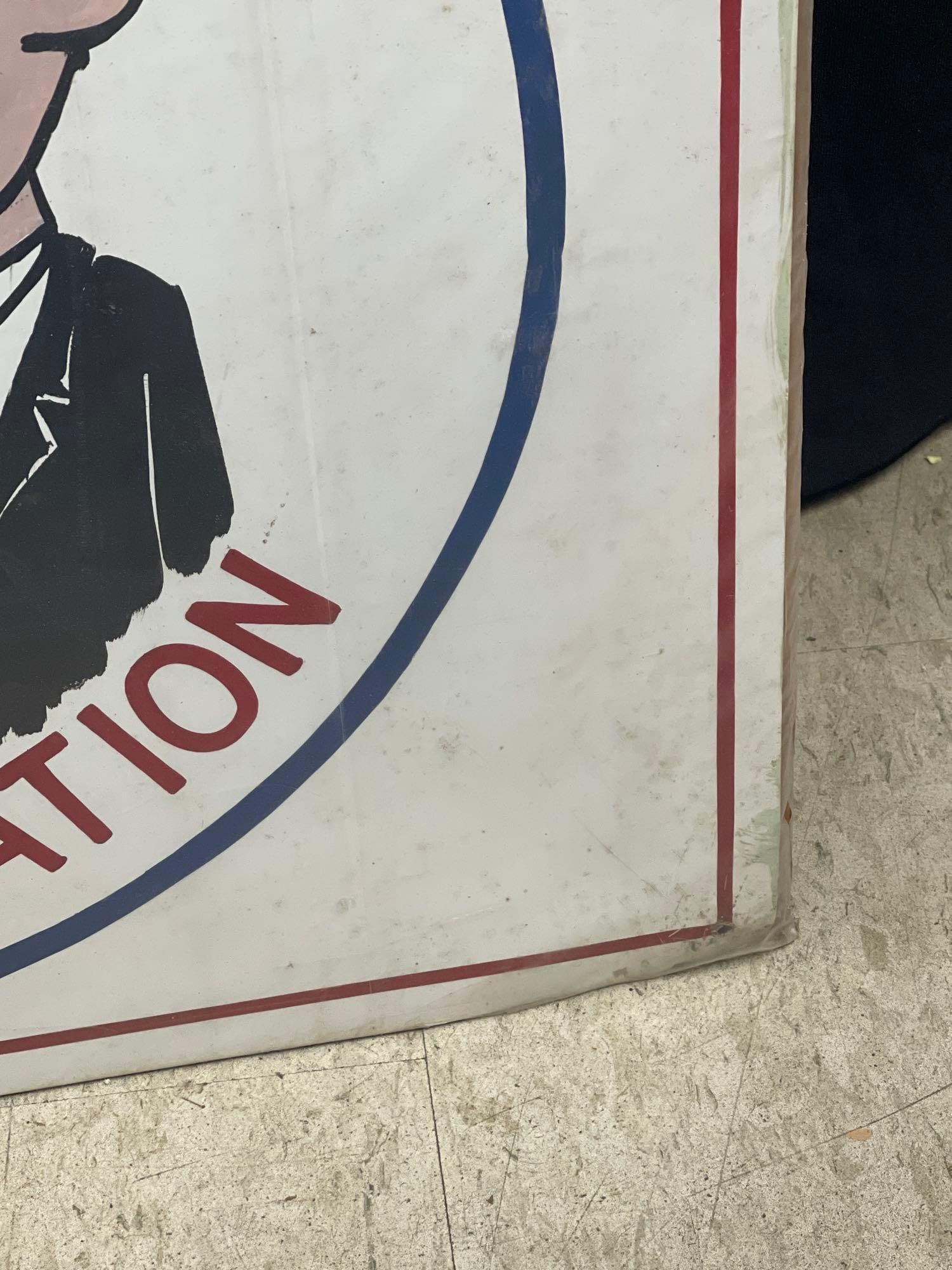 Metal Lockhart Mill C and C Sign - 3