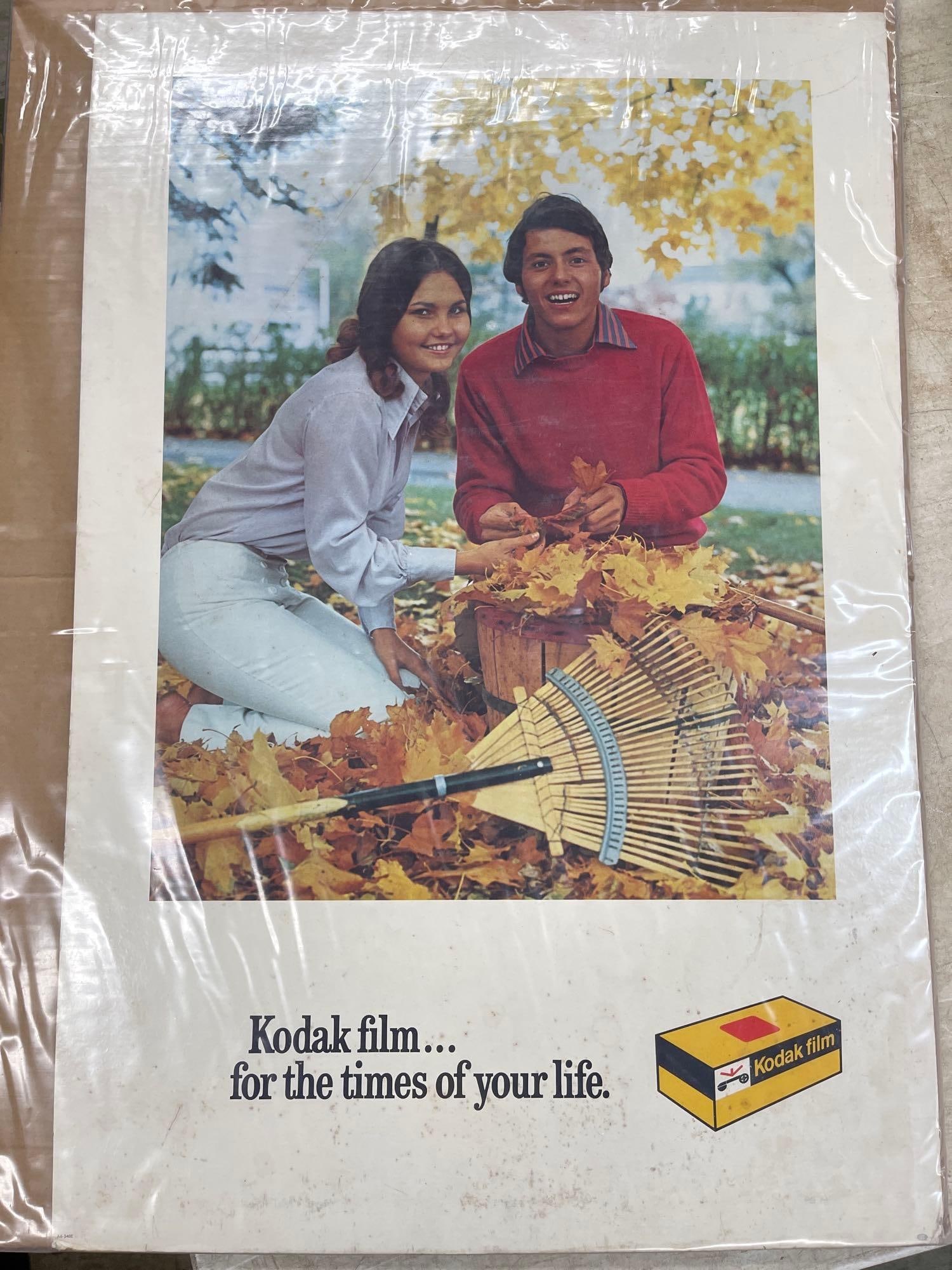 Kodak Film Advertising: 19 X 28 