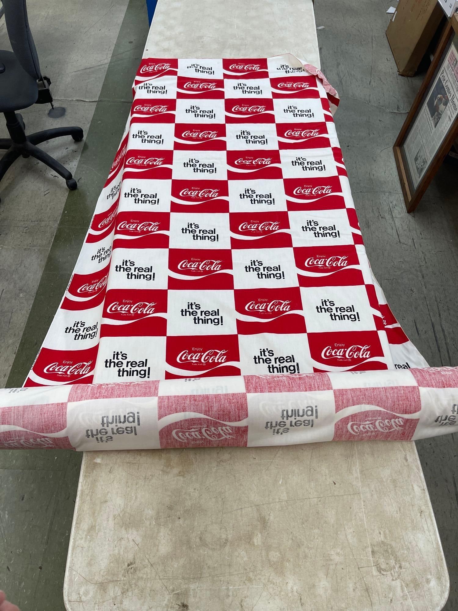 Roll Of Coca Cola Cloth (1 of 1)