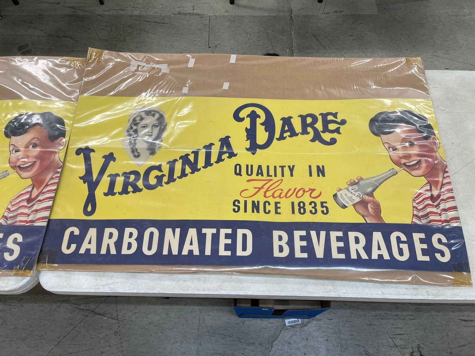 2 Virginia Dare Advertising Signs - 2