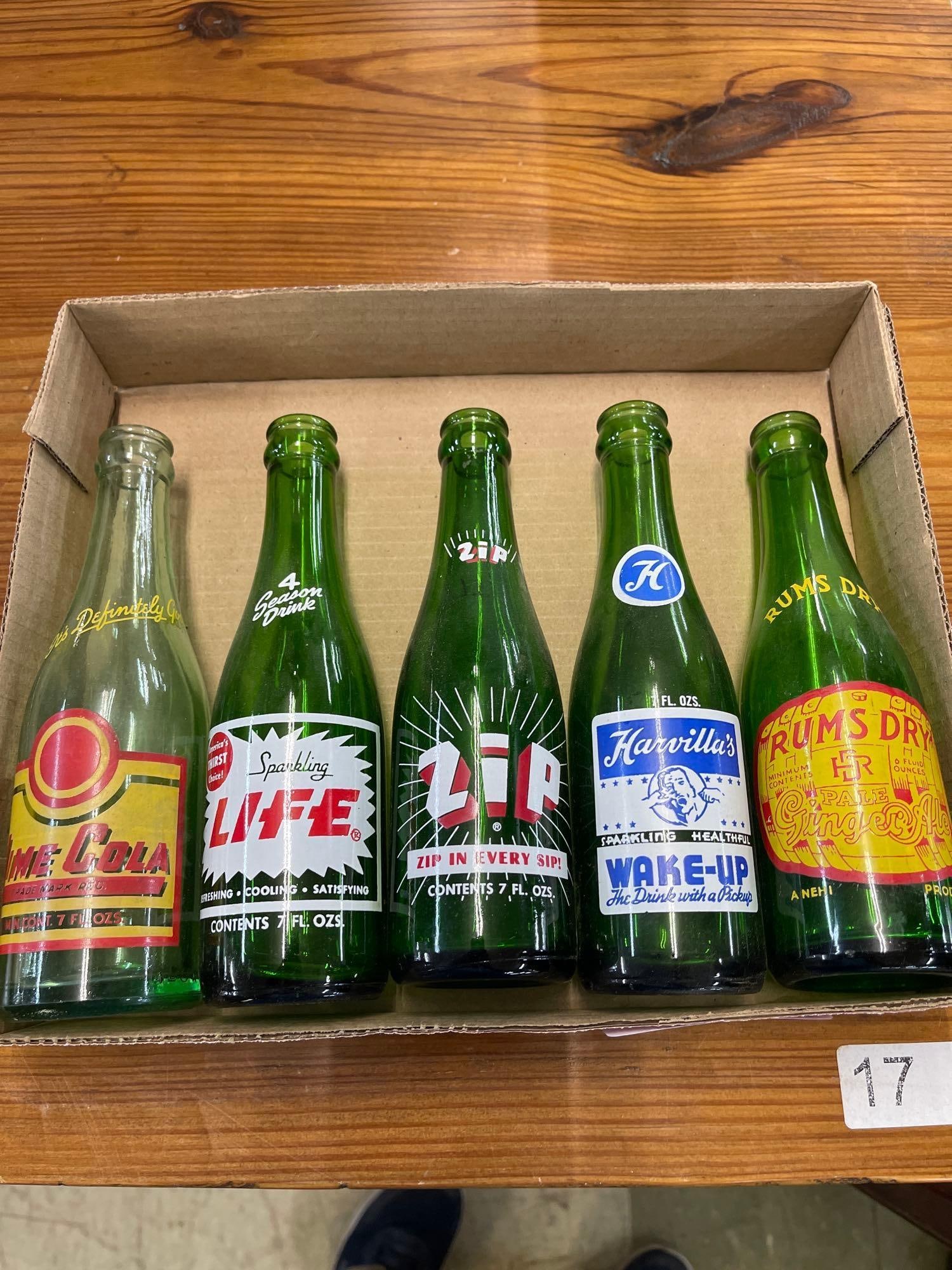 5 7oz Pop Bottles (1 of 1)