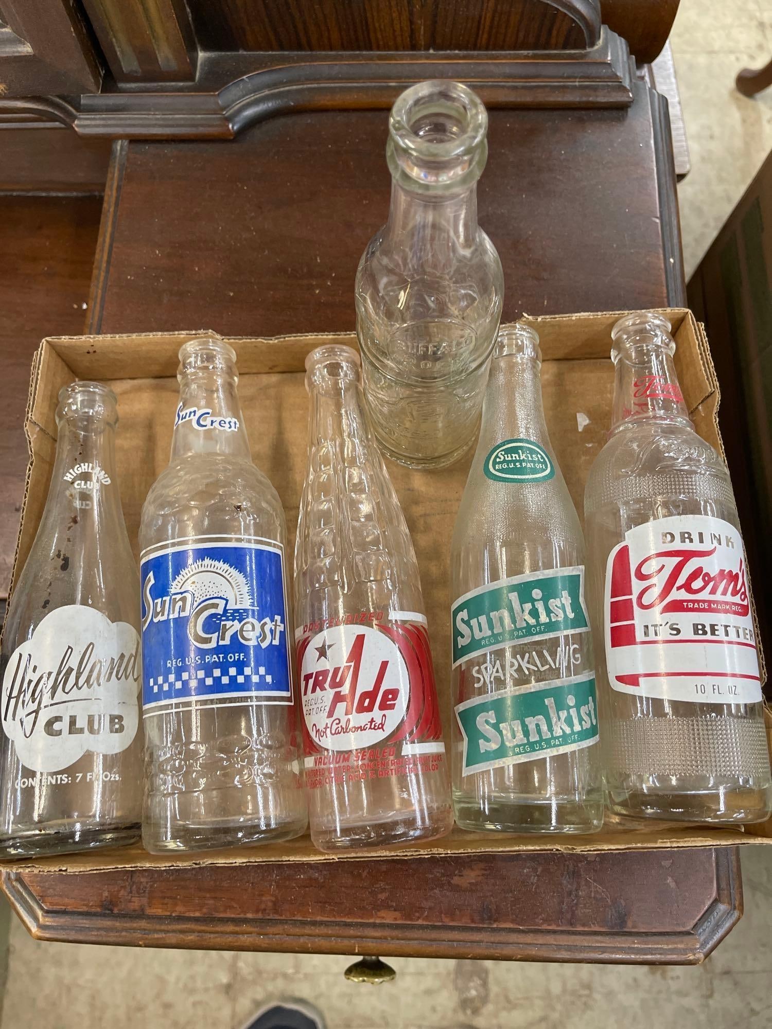 6 Pop Bottles 1 Augusta GA: 6 Pop Bottles 1 Augusta GA 