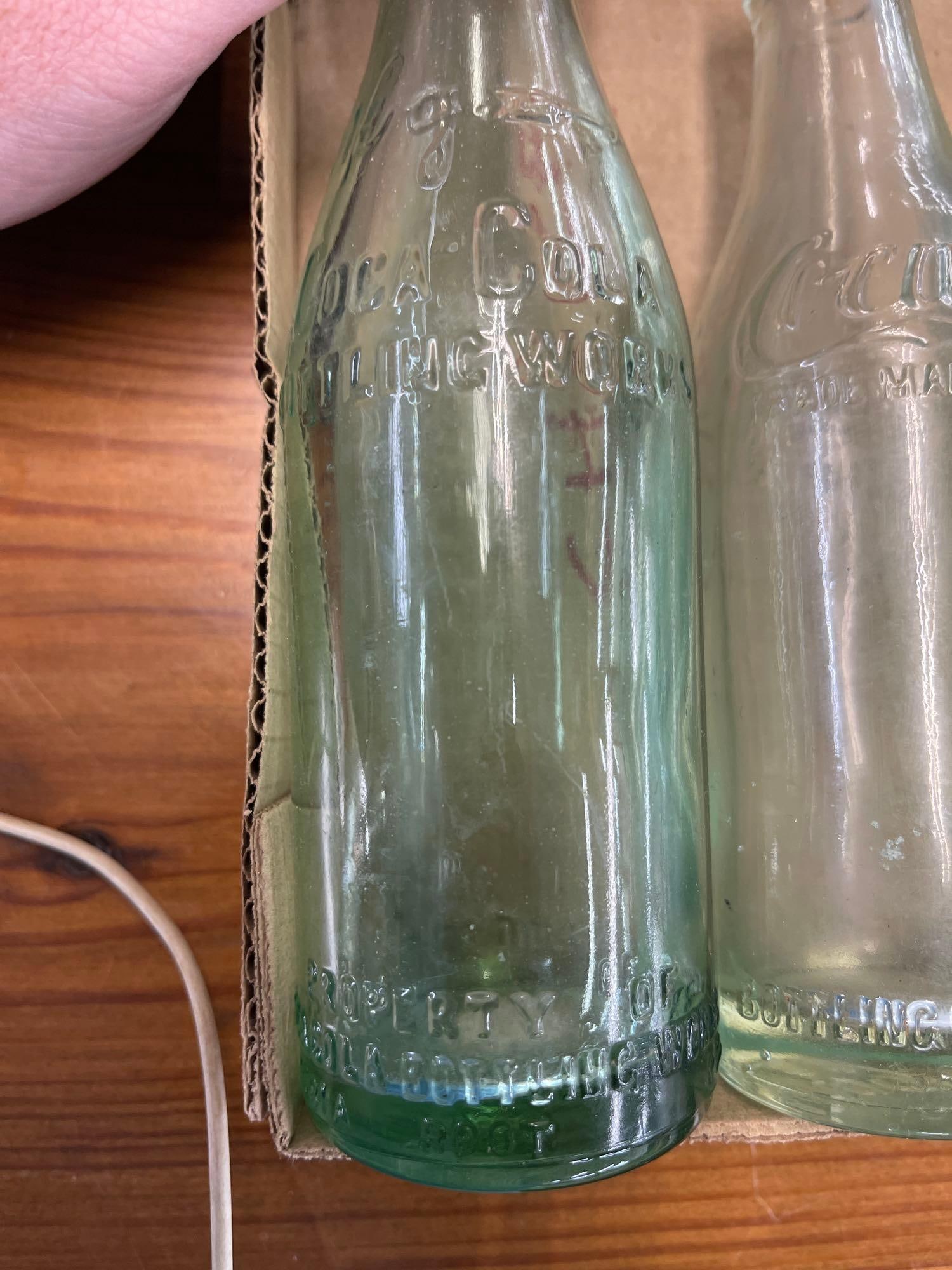 4 Coca Cola Bottles - 2