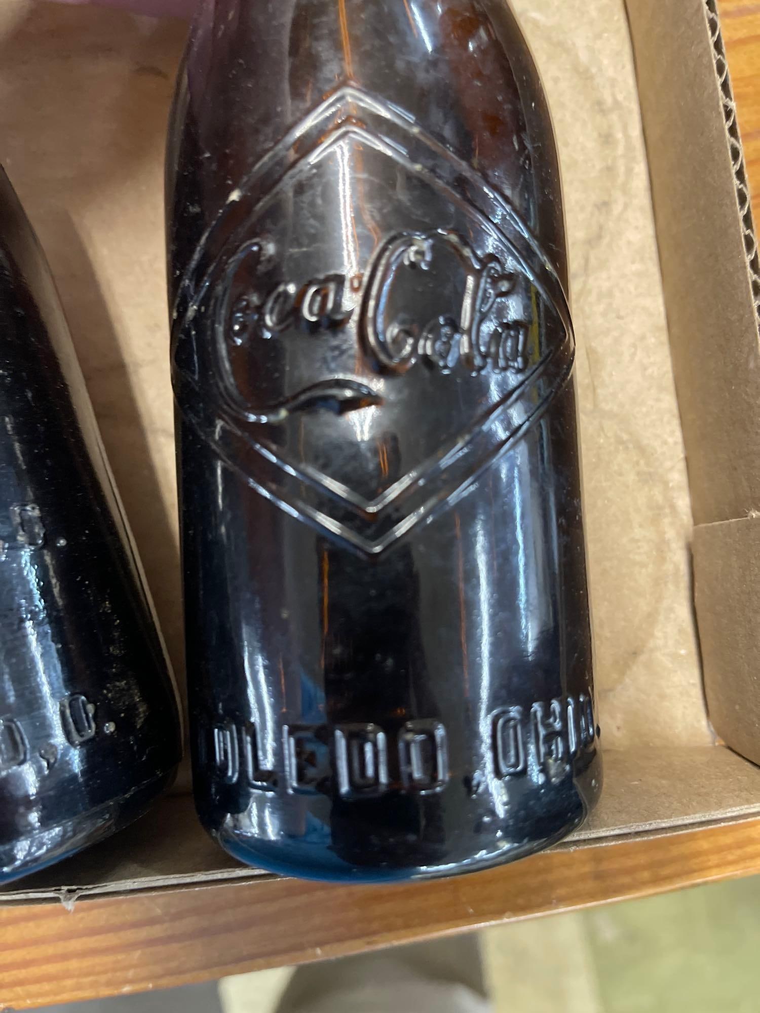 4 OH Coca Cola Bottles - 5