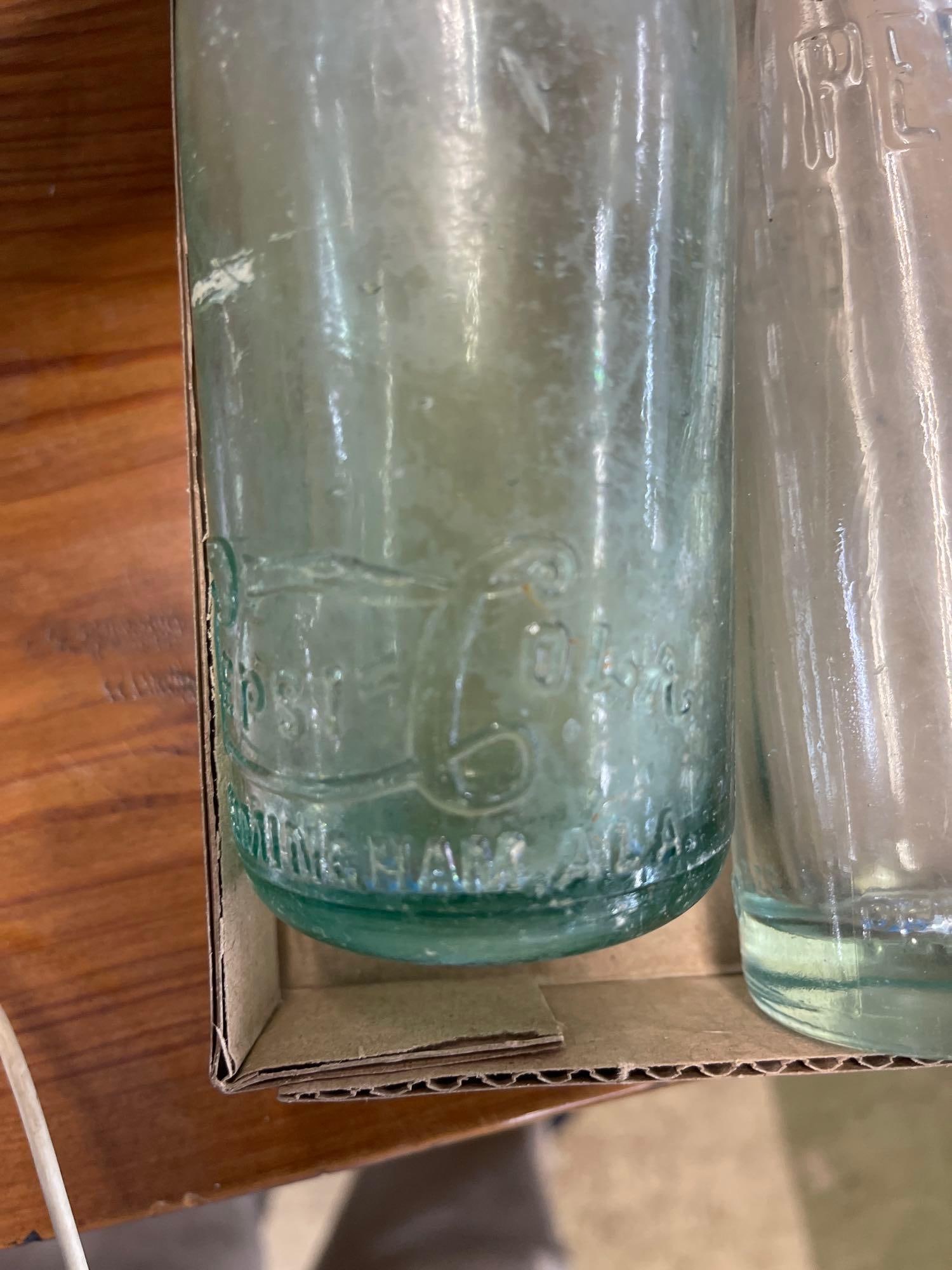 2 Pepsi Cola Bottles - 2