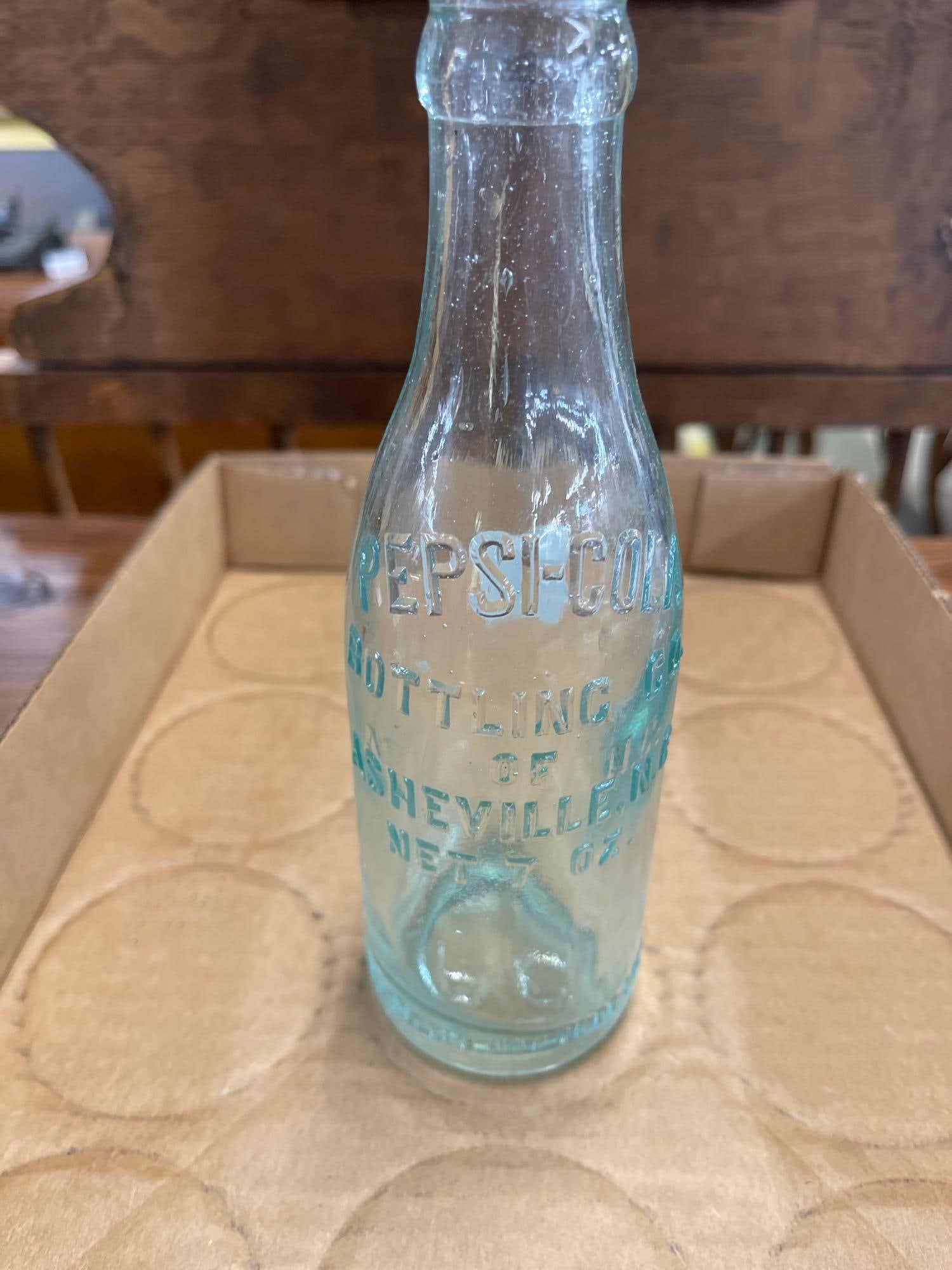 Asheville NC Pepsi Cola Bottle: Asheville NC Pepsi Cola Bottle 