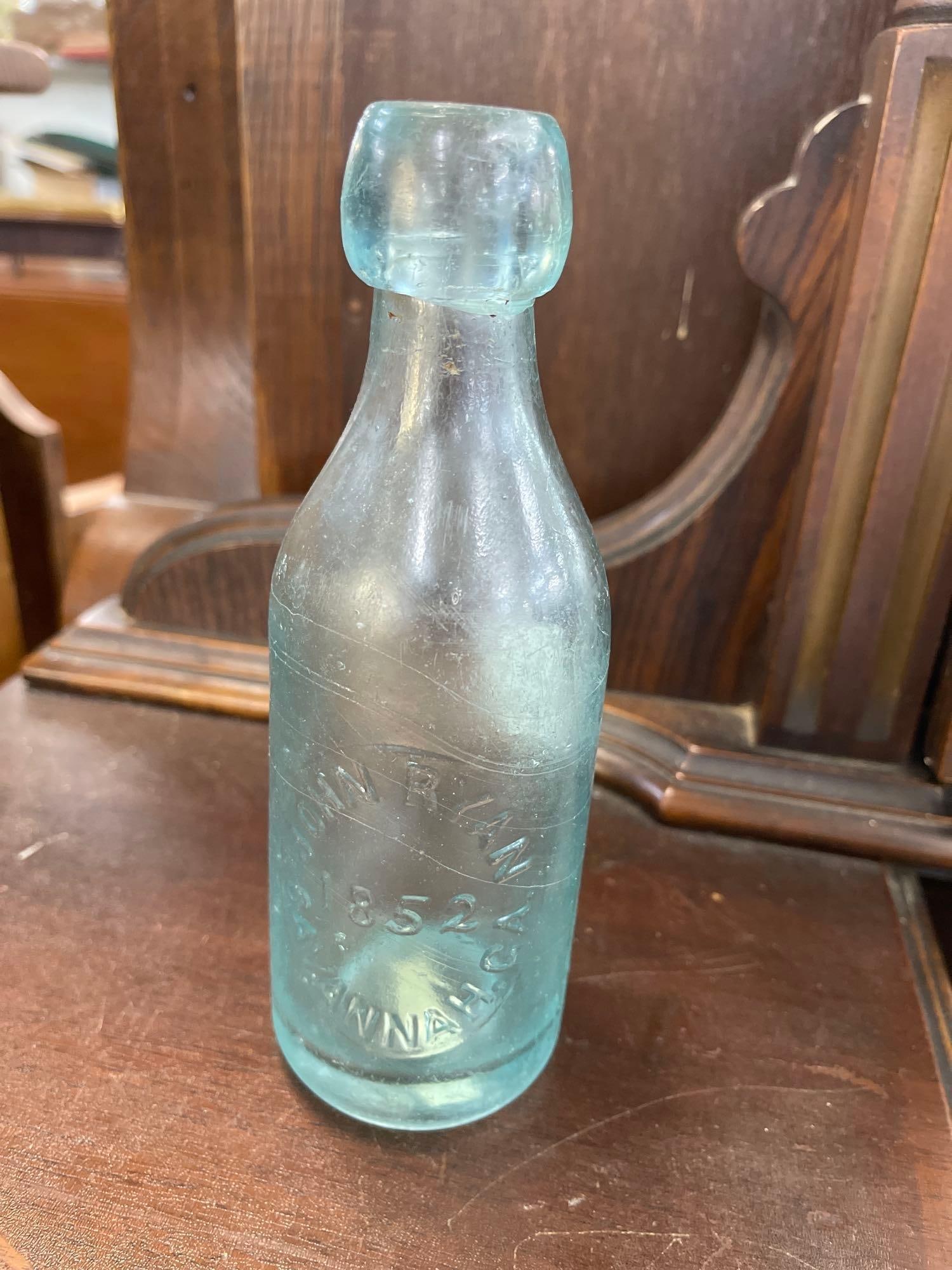 John Ryan 1852 Savannah GA Bootle: John Ryan 1852 Savannah GA Bootle 