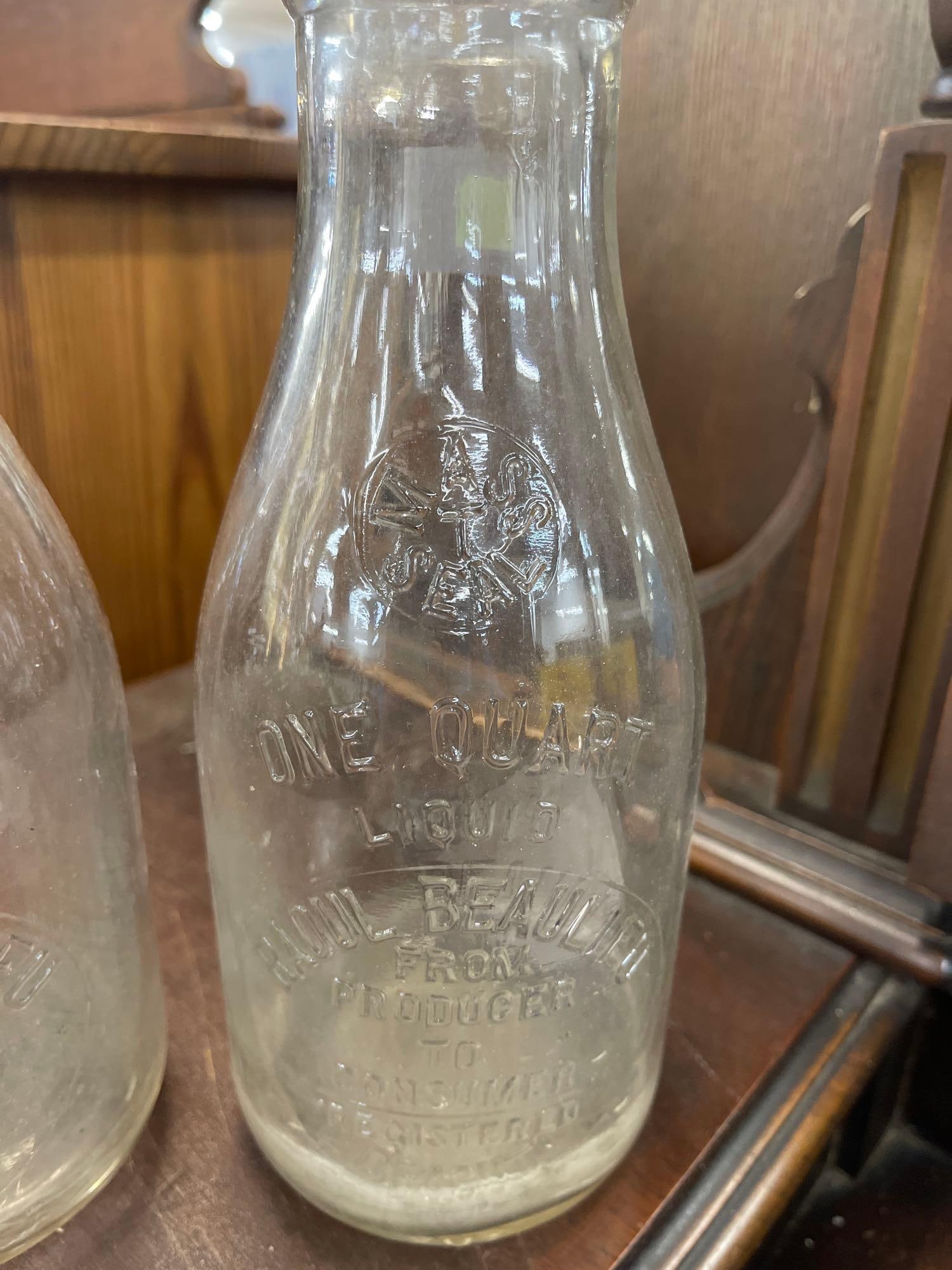 3 Quart Milk Bottles - 2