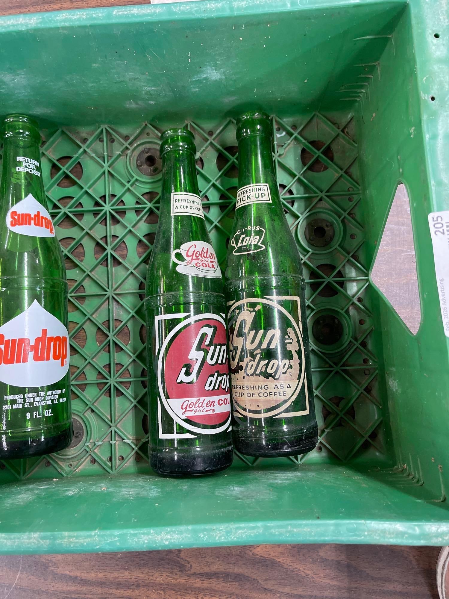 Sun Drop Crate With Bottles - 3