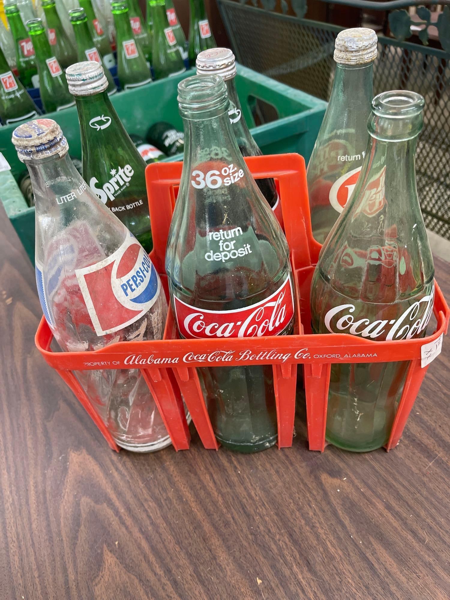 Coca Cola Carrier With Bottles (1 of 2)