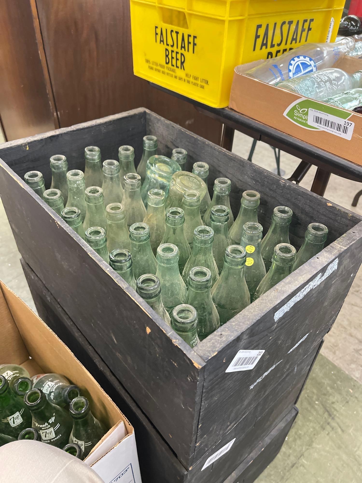 Wooden Crate with Coca Cola Bottles (1 of 2)