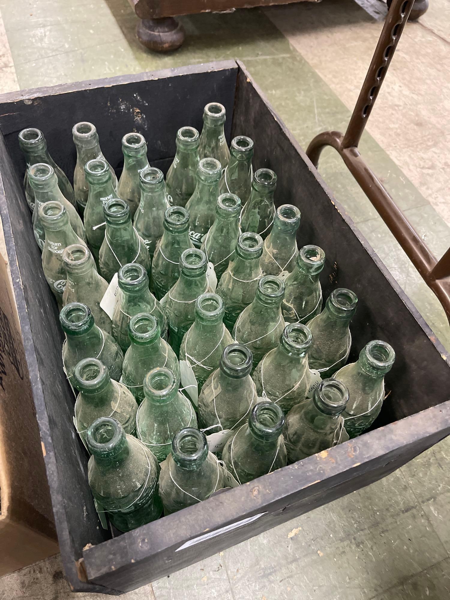 Wooden Crate With Coca Cola Bottles (1 of 1)