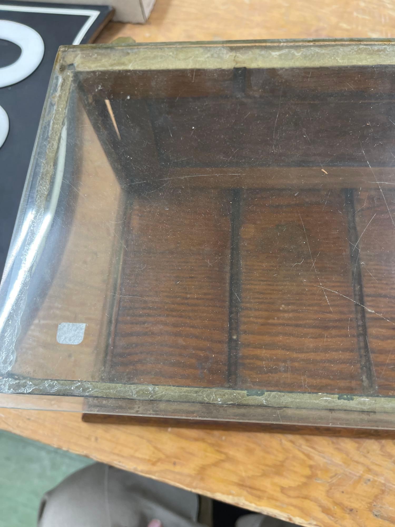 Oak and Glass Show Case - 2