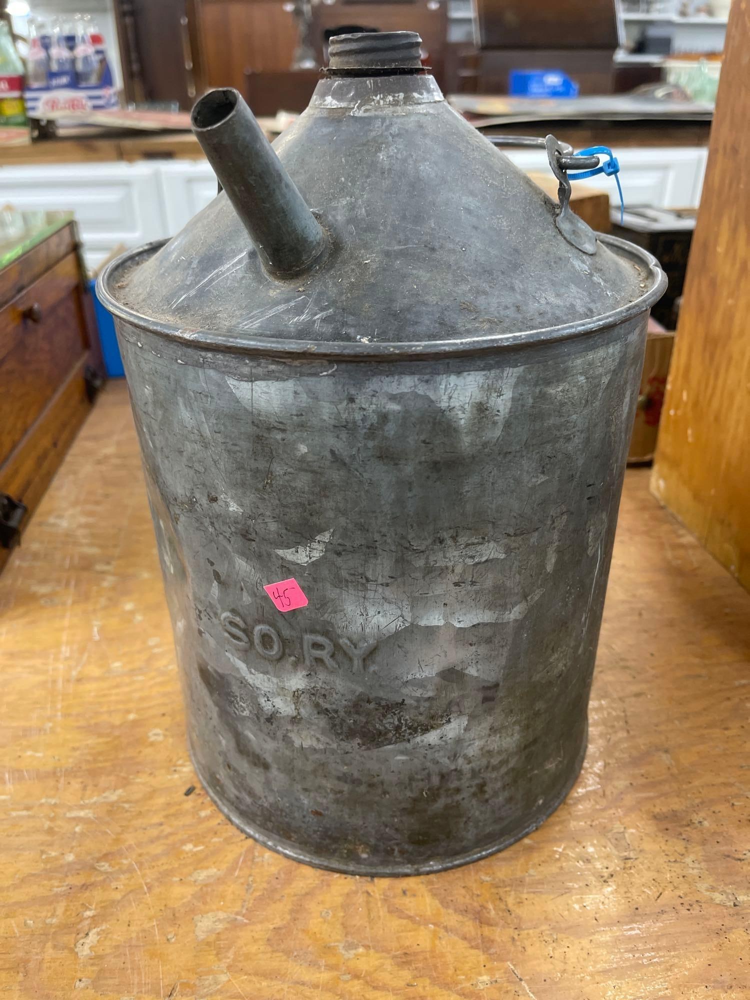 Southern Railway Fuel Can: Southern Railway Fuel Can 