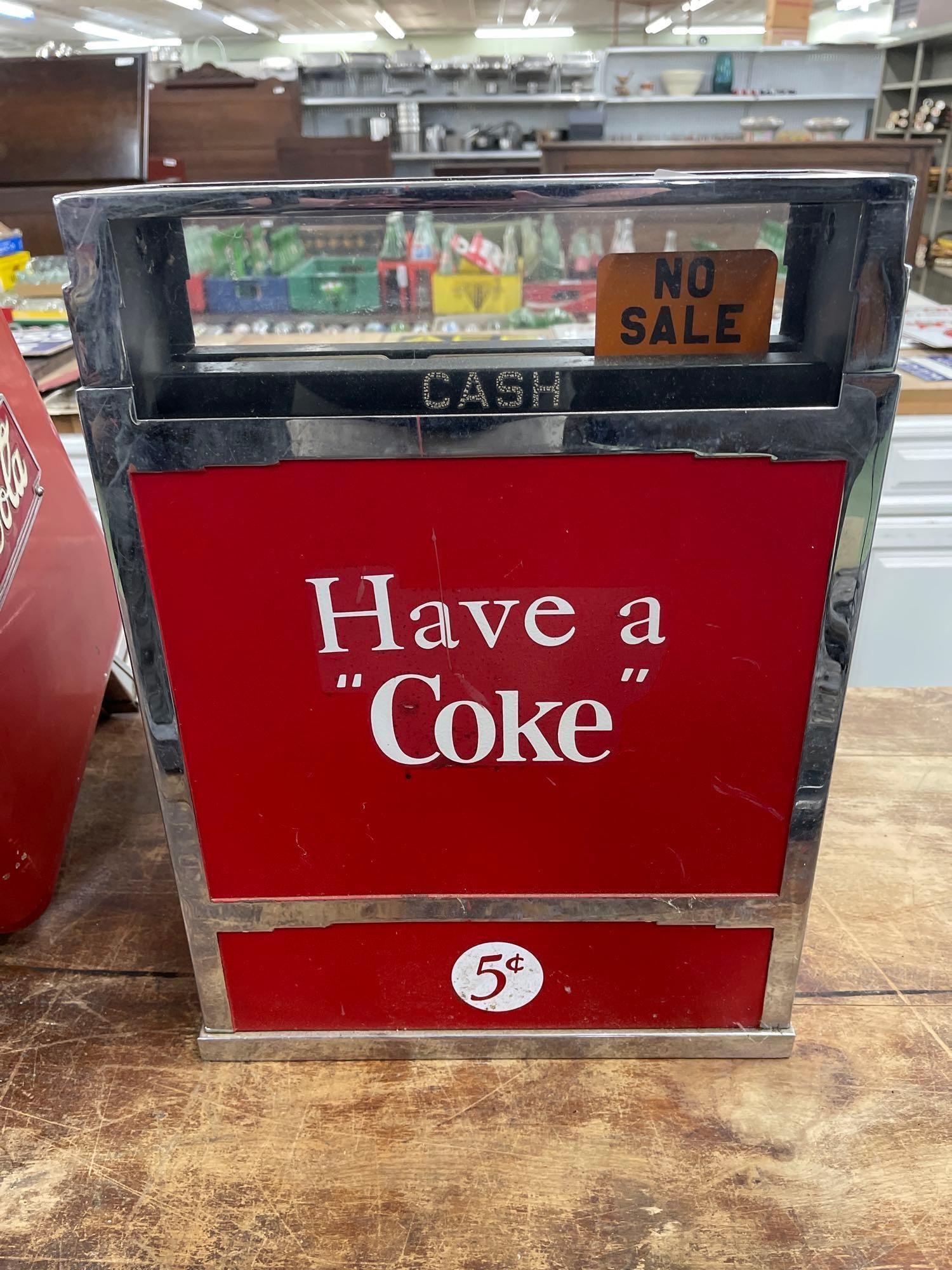 Coca Cola Cash Register Working No Key - 6