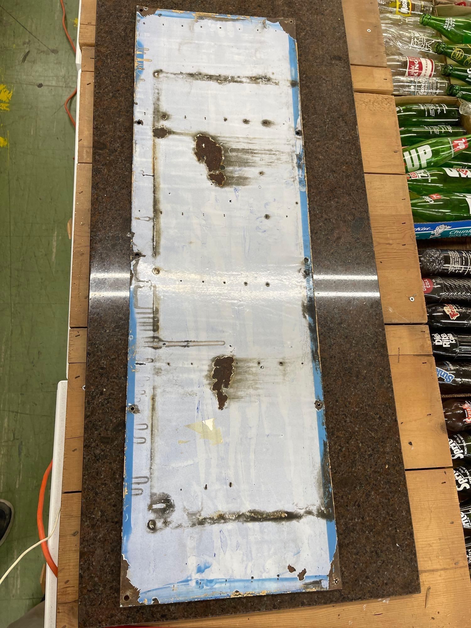 Velvet Pipe Tobacco Porcelain Sign - 7