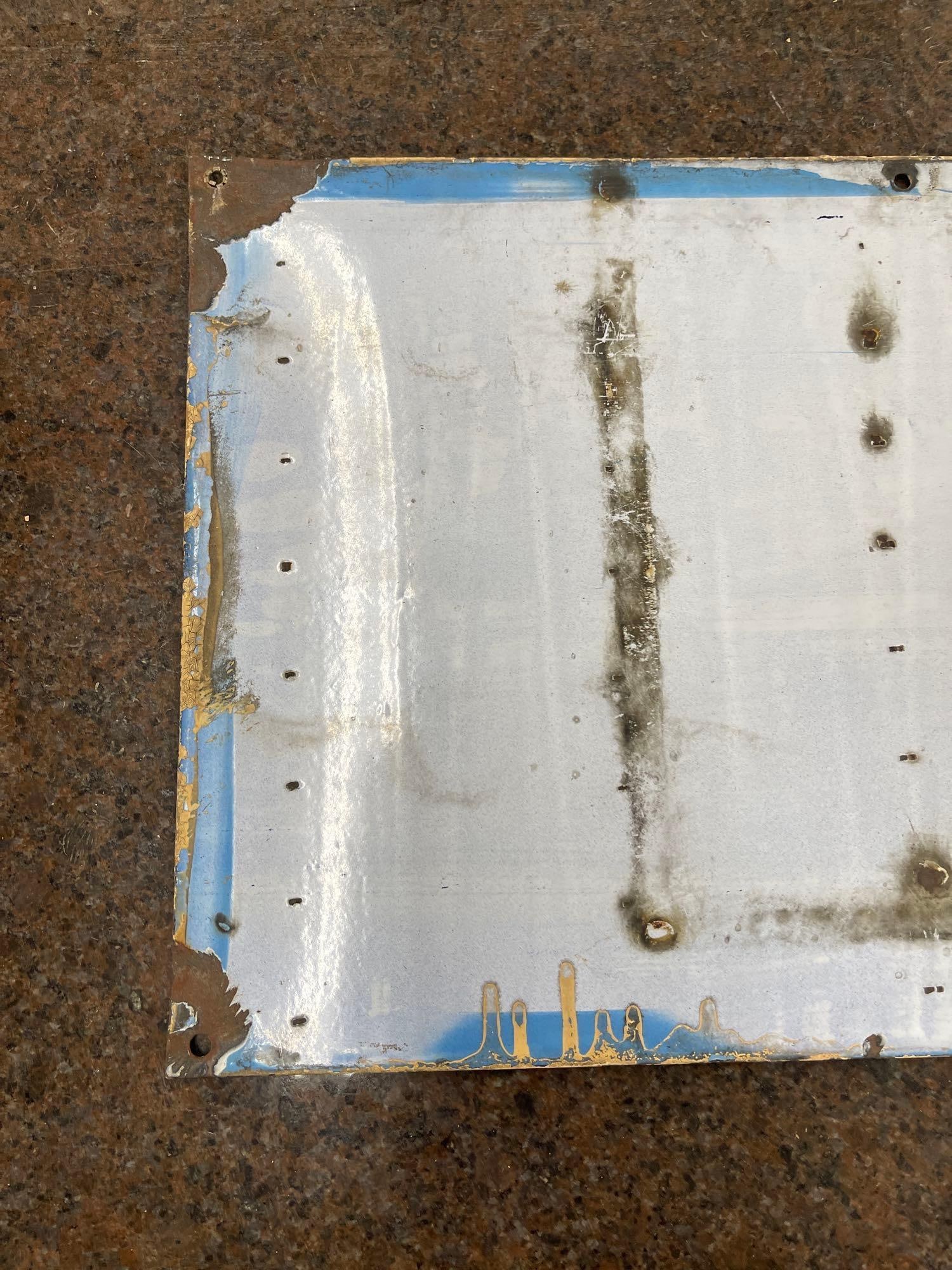 Velvet Pipe Tobacco Porcelain Sign - 8