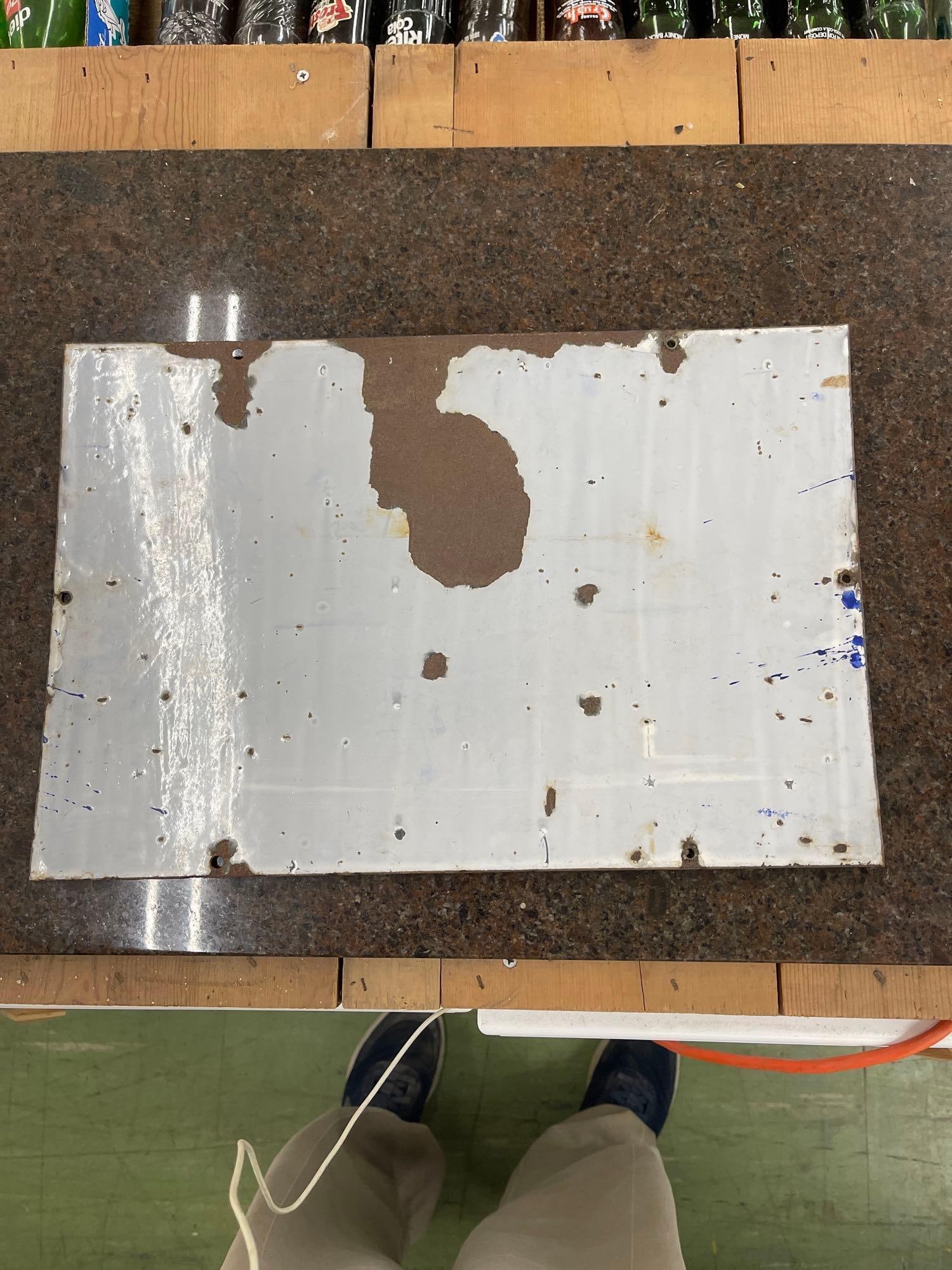 German Alliance Insurance Company Porcelain Sign - 2