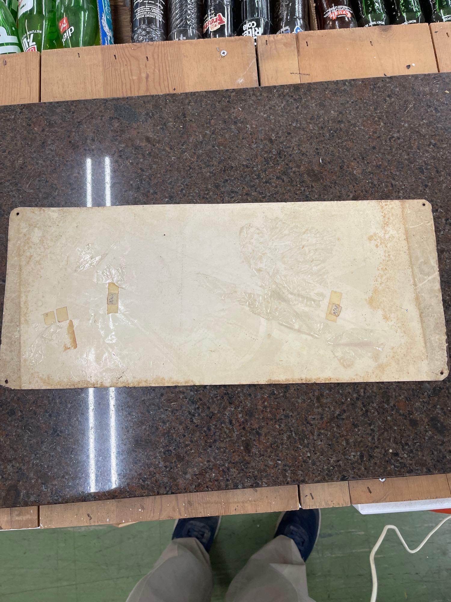 Metal Coca Cola Sign - 2