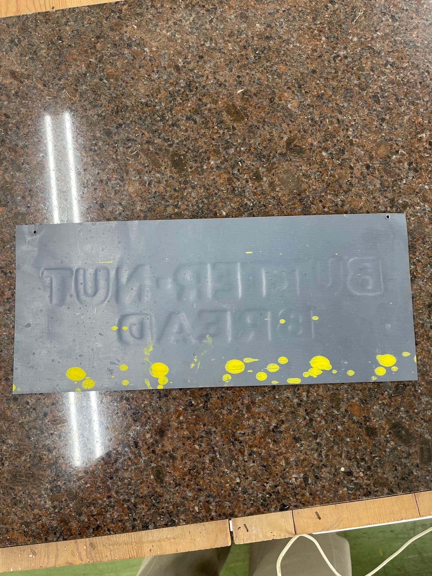 Butter-Nut Bread Metal Sign - 2