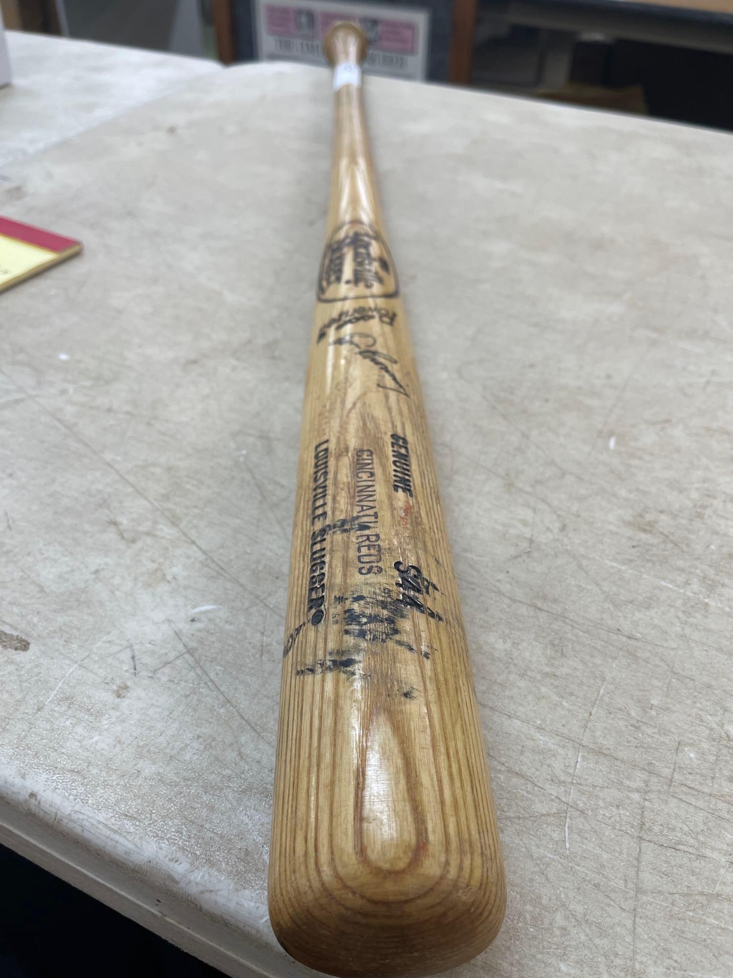 Louisville Slugger Autographed Tom Browning: 34 