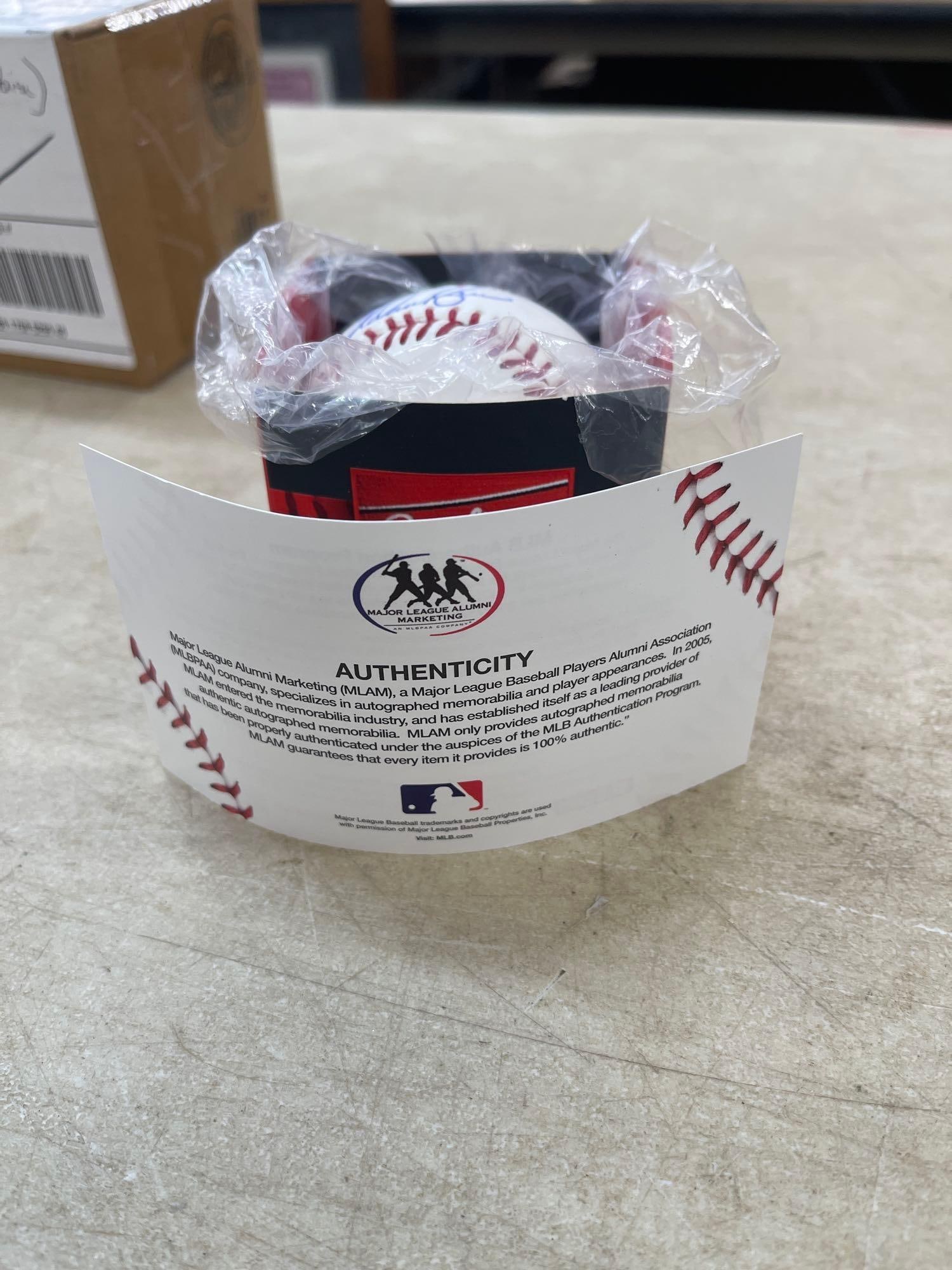 Nolan Ryan Autographed Baseball - 3