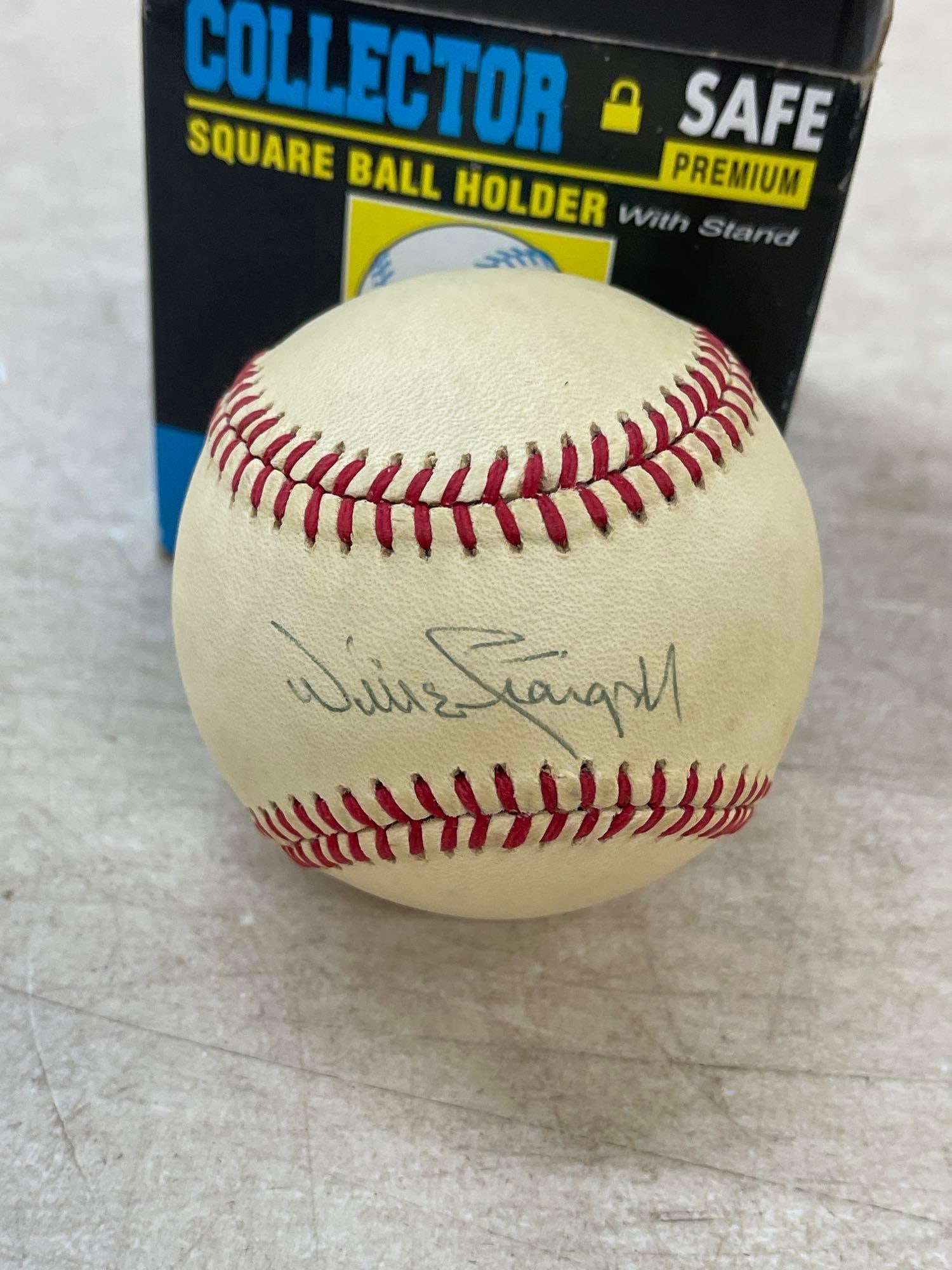 Willie Stargill Autographed Ball: As Pictured 