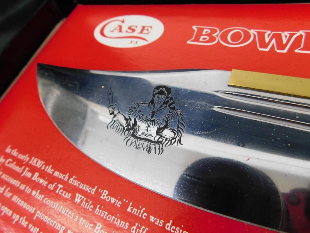 Case XX - Bowie Knife with Sheath - Model # 1833 - Original B0x - Like New - 14.25" Long - 5