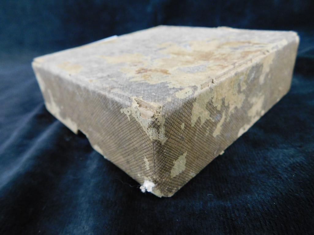 Vintage Rhodes Mfg "Kriss Kross" Razor Blade Sharpener - Original Box - 4.5" Round - 8