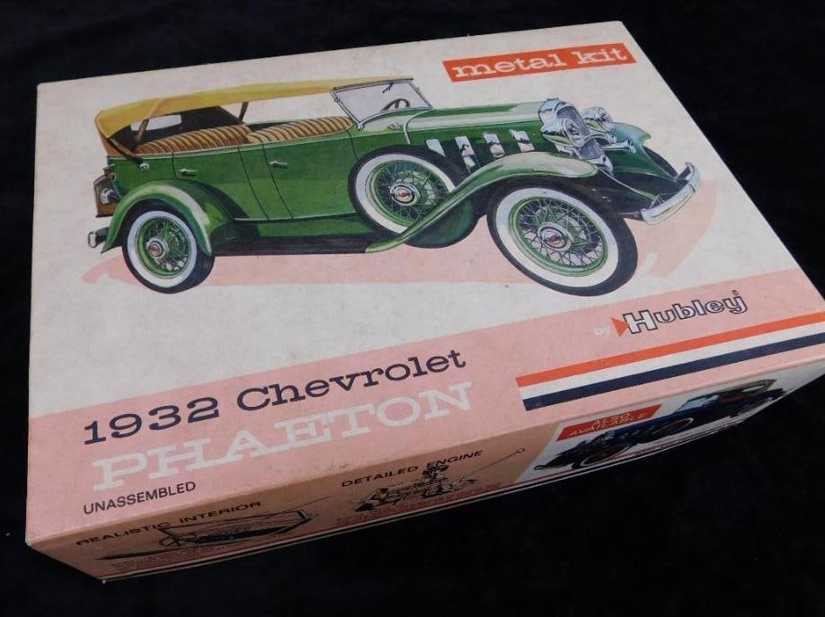 Vintage Hubley Metal Model Kit - 1932 Chevrolet Phaeton (1 of 12)