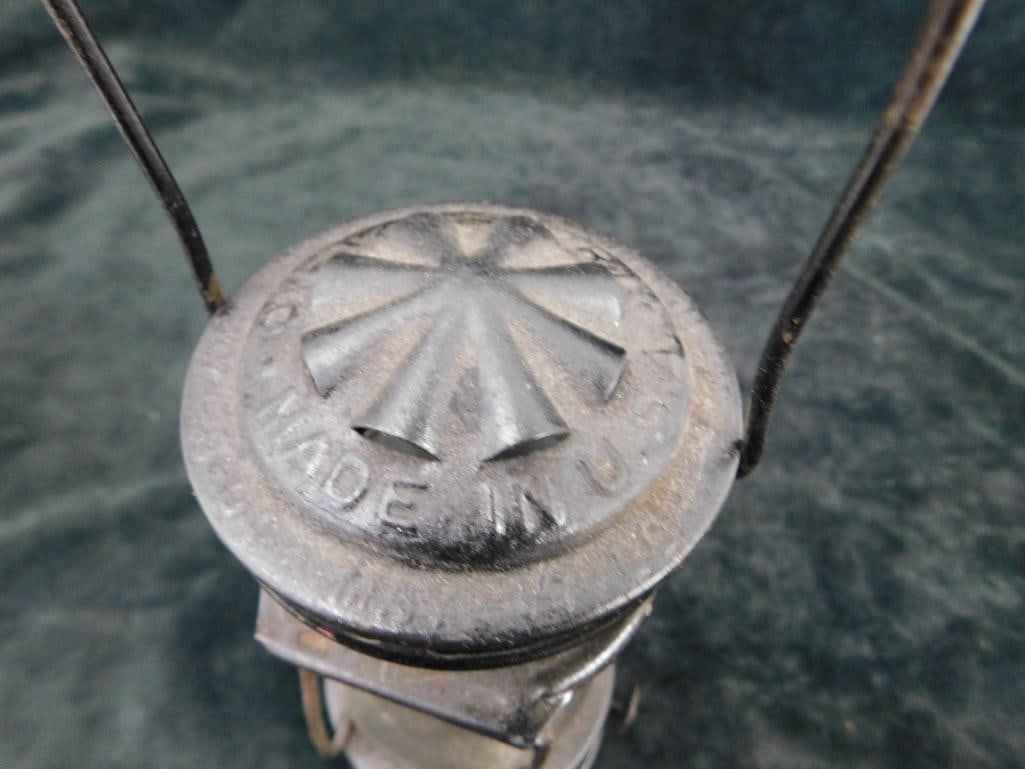 Vintage Small Dietz Sport Lantern - Scout - Lantern Base 7.5" x 3.25" - 4