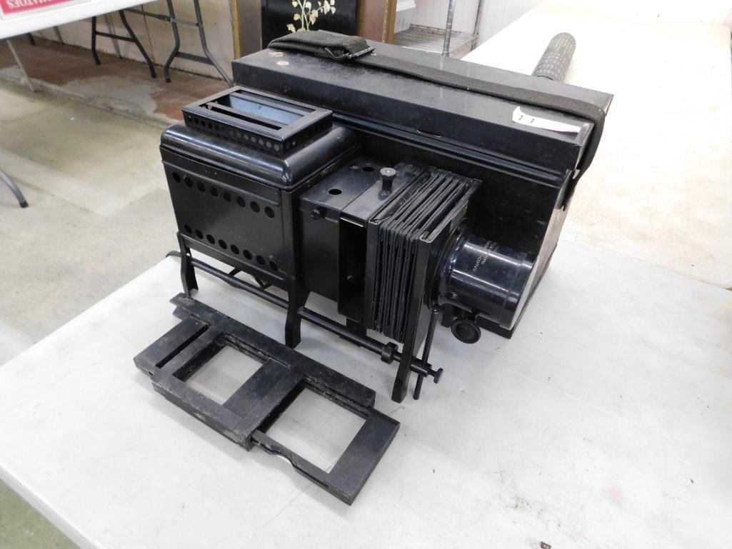 Vintage Bauch and Lomb Image Projector - Model # B Balopticon - 10" x 16"x 6" - 12